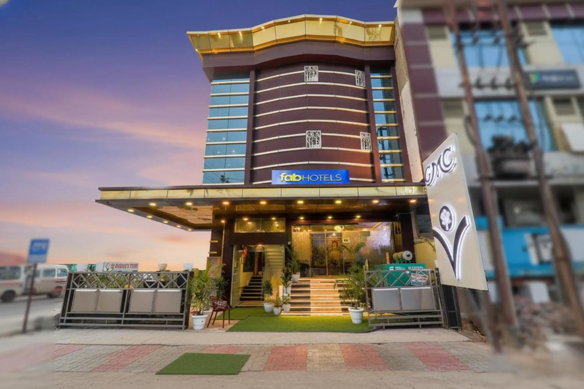 Property building in FabHotel GMC Grand