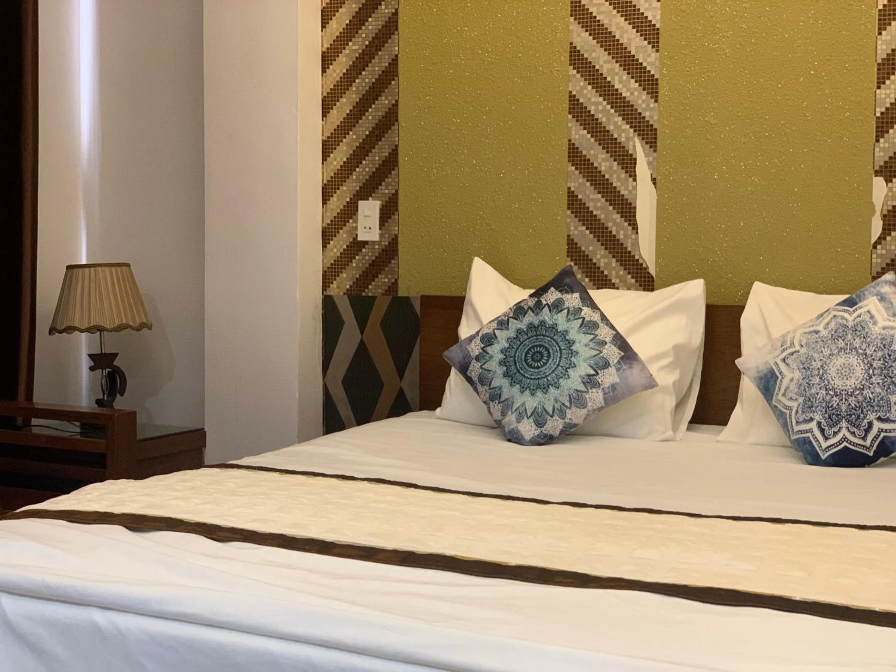 Bed in Hưng Thành Riverside Hotel