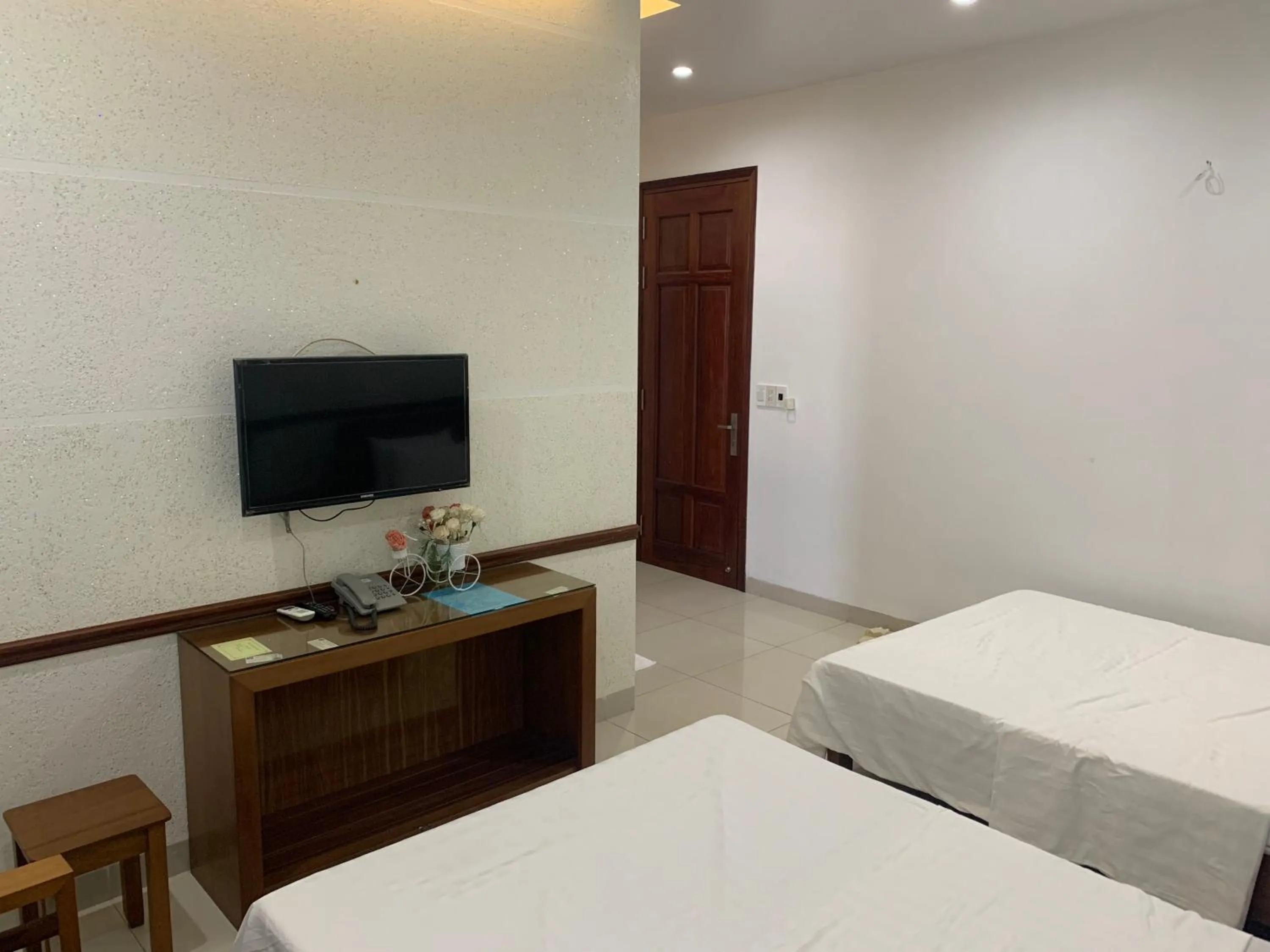 Bed in Hưng Thành Riverside Hotel