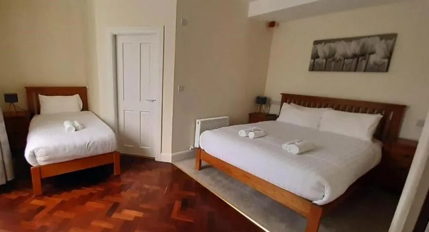 Bed in Brackloon Lodge-Brackluin