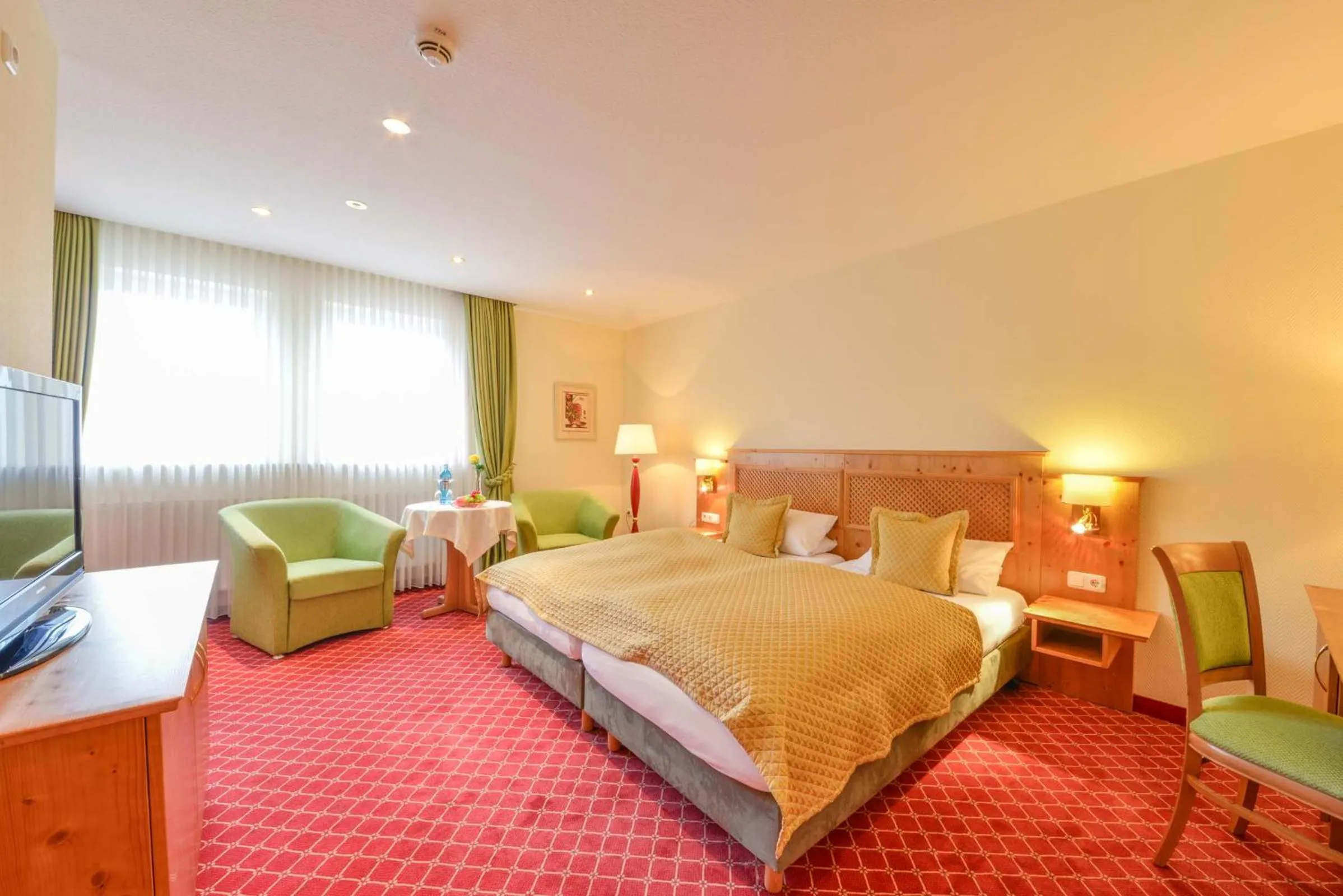 Bed in Doerr Landhotel & Spa