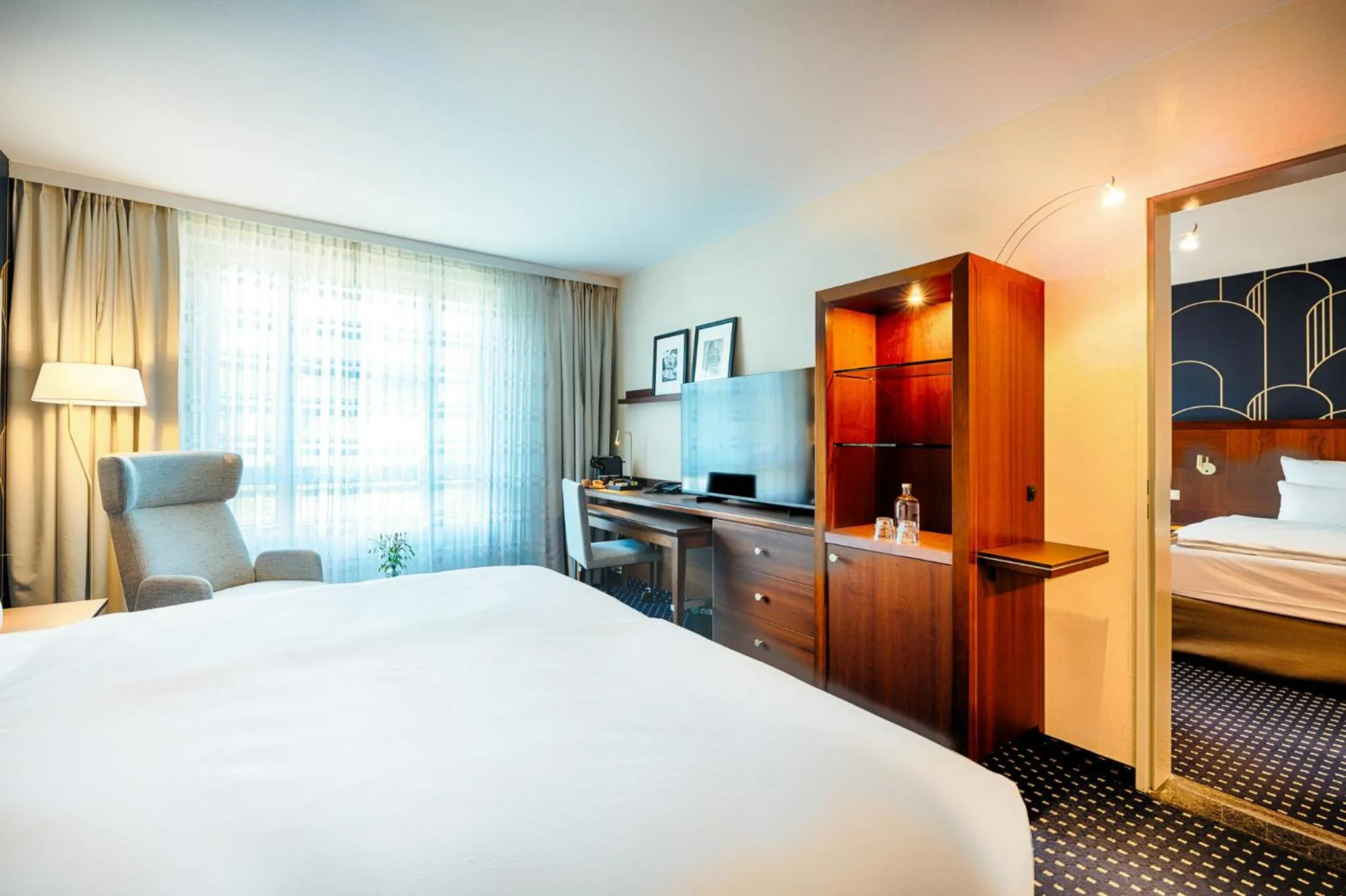 Photo of the whole room, Bed in Welcome Parkhotel Bochum