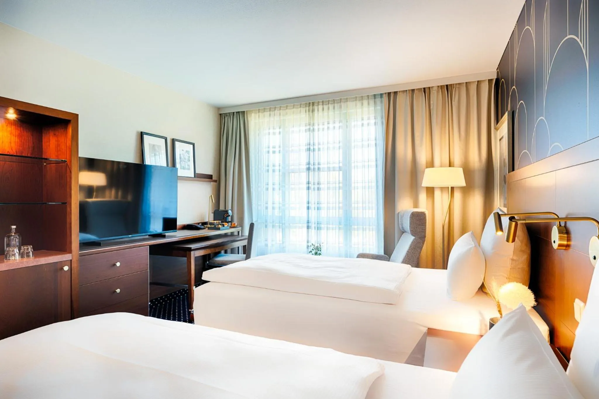 Bedroom, Bed in Welcome Parkhotel Bochum