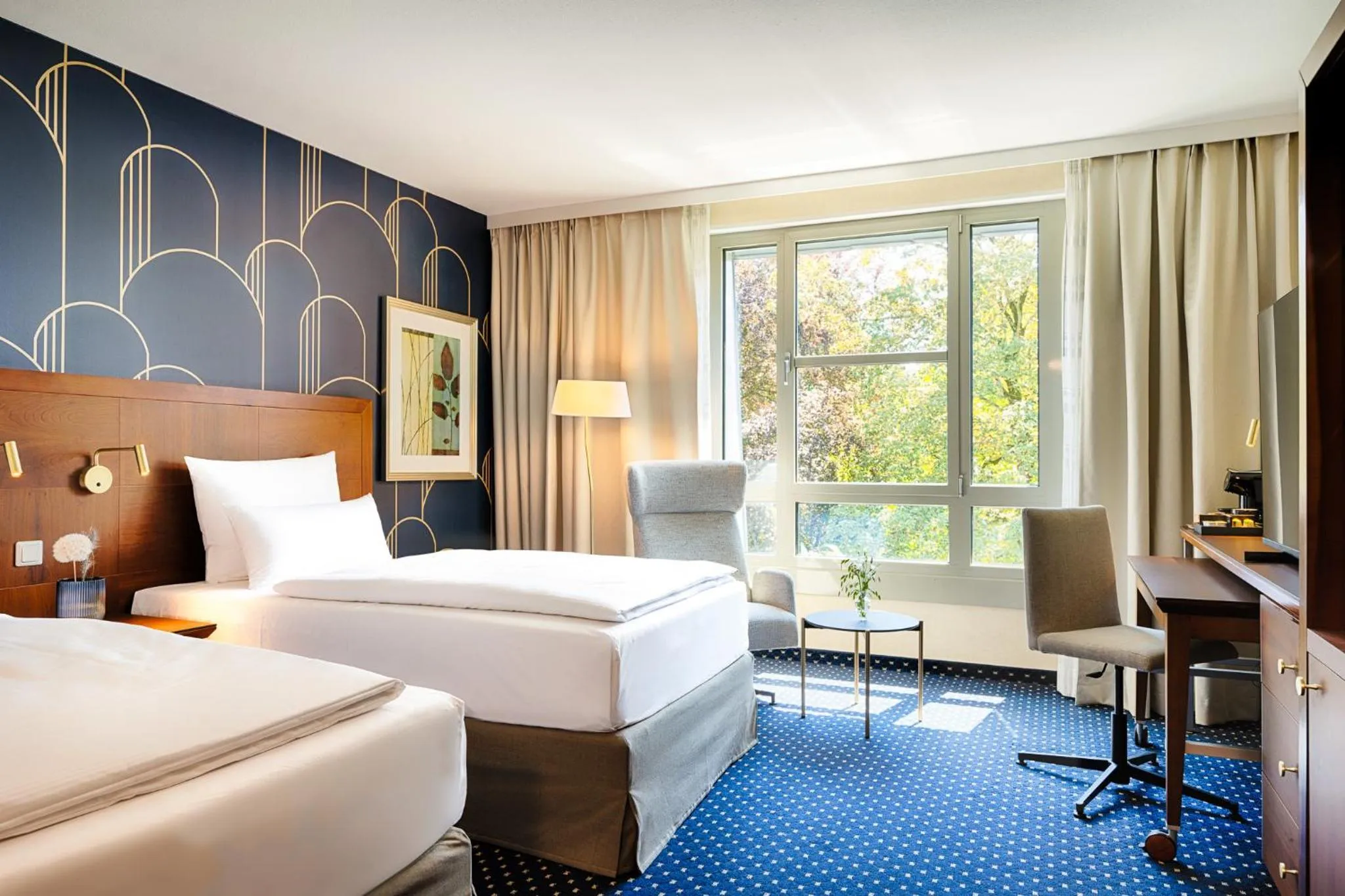 Bed in Welcome Parkhotel Bochum