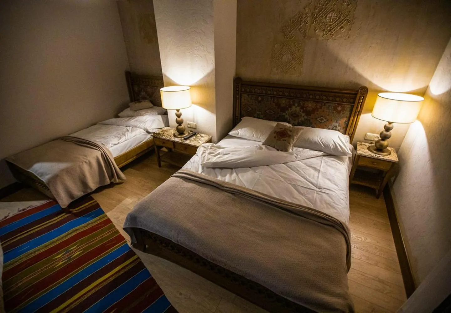 Bed in Boutique ETHNO HOTEL