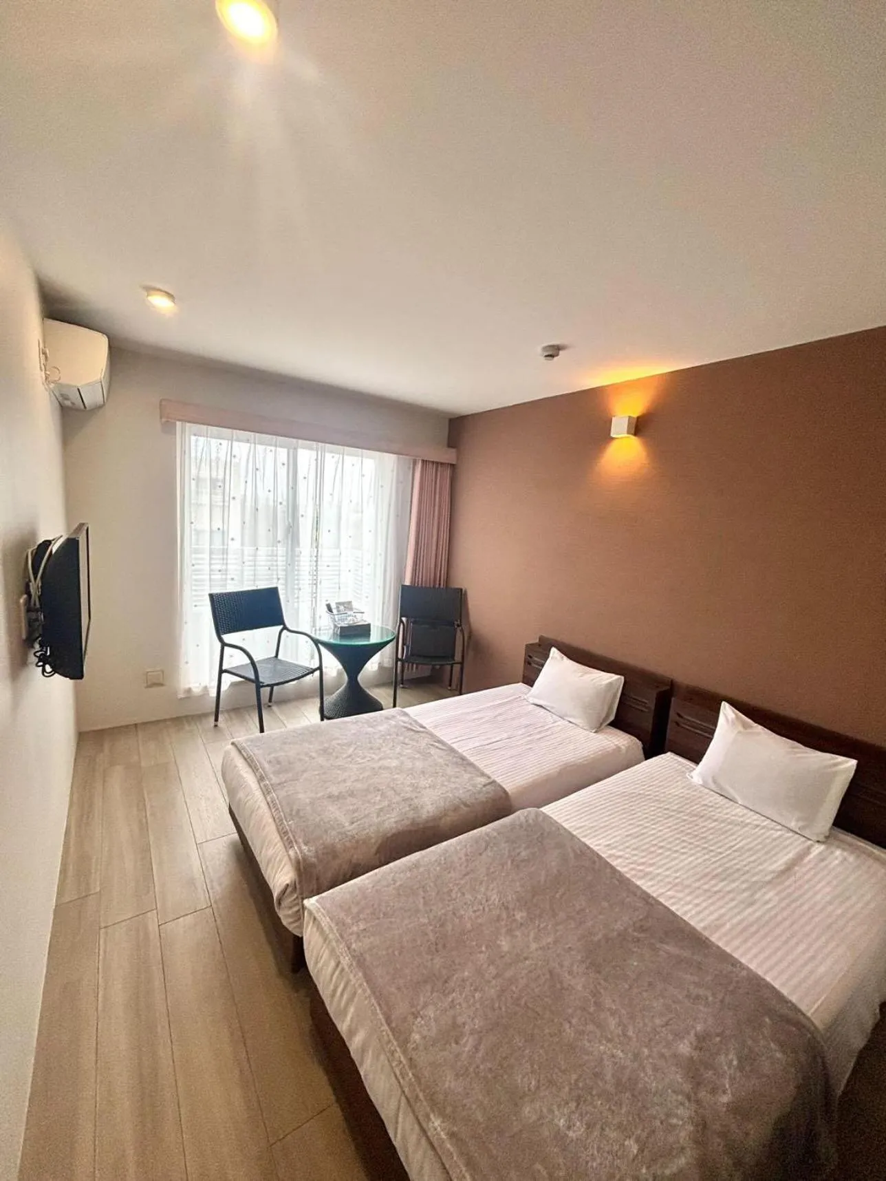 Bed in Room Biotop YOMITAN