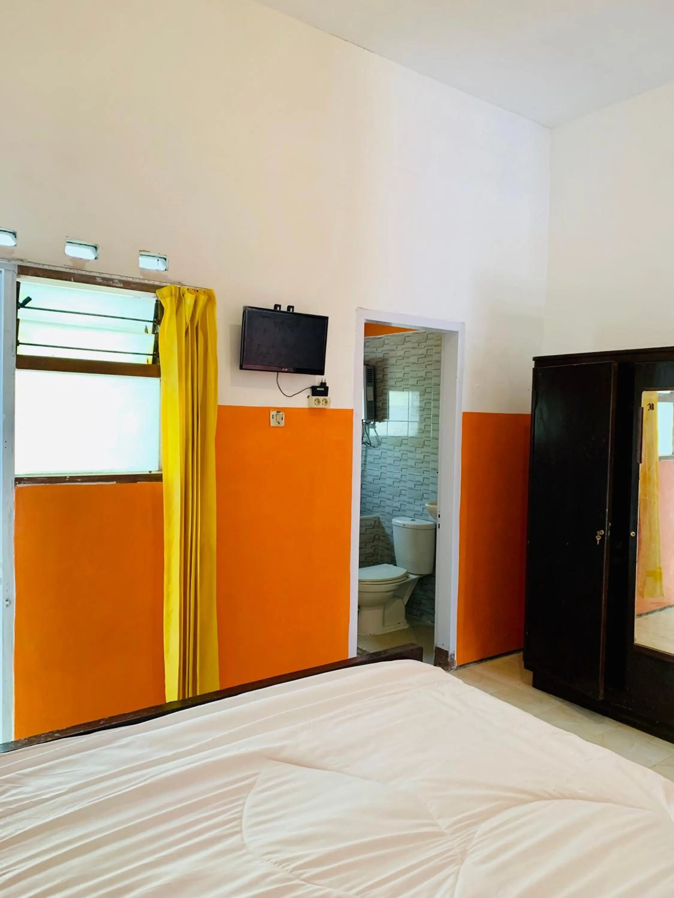 Bed in Hotel Santoso Batu