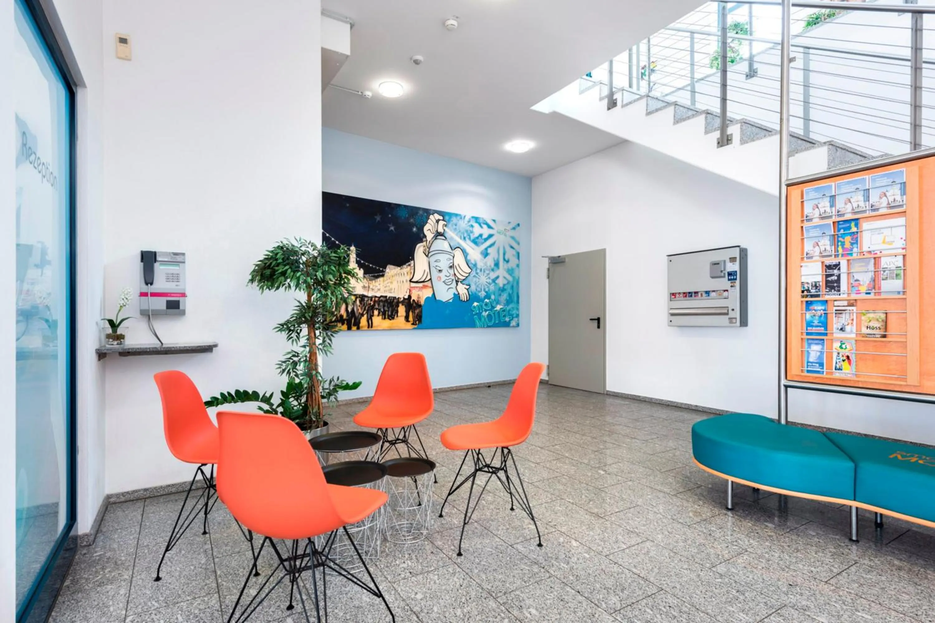 Lobby or reception in smartMotel