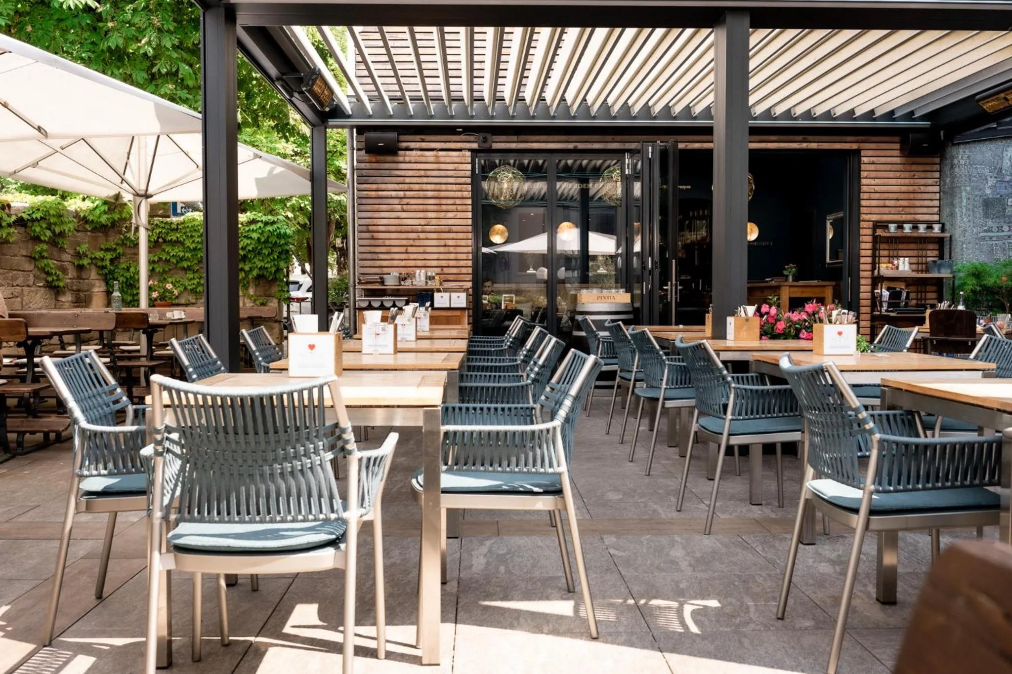 Garden in Hotel-Restaurant Schwanen