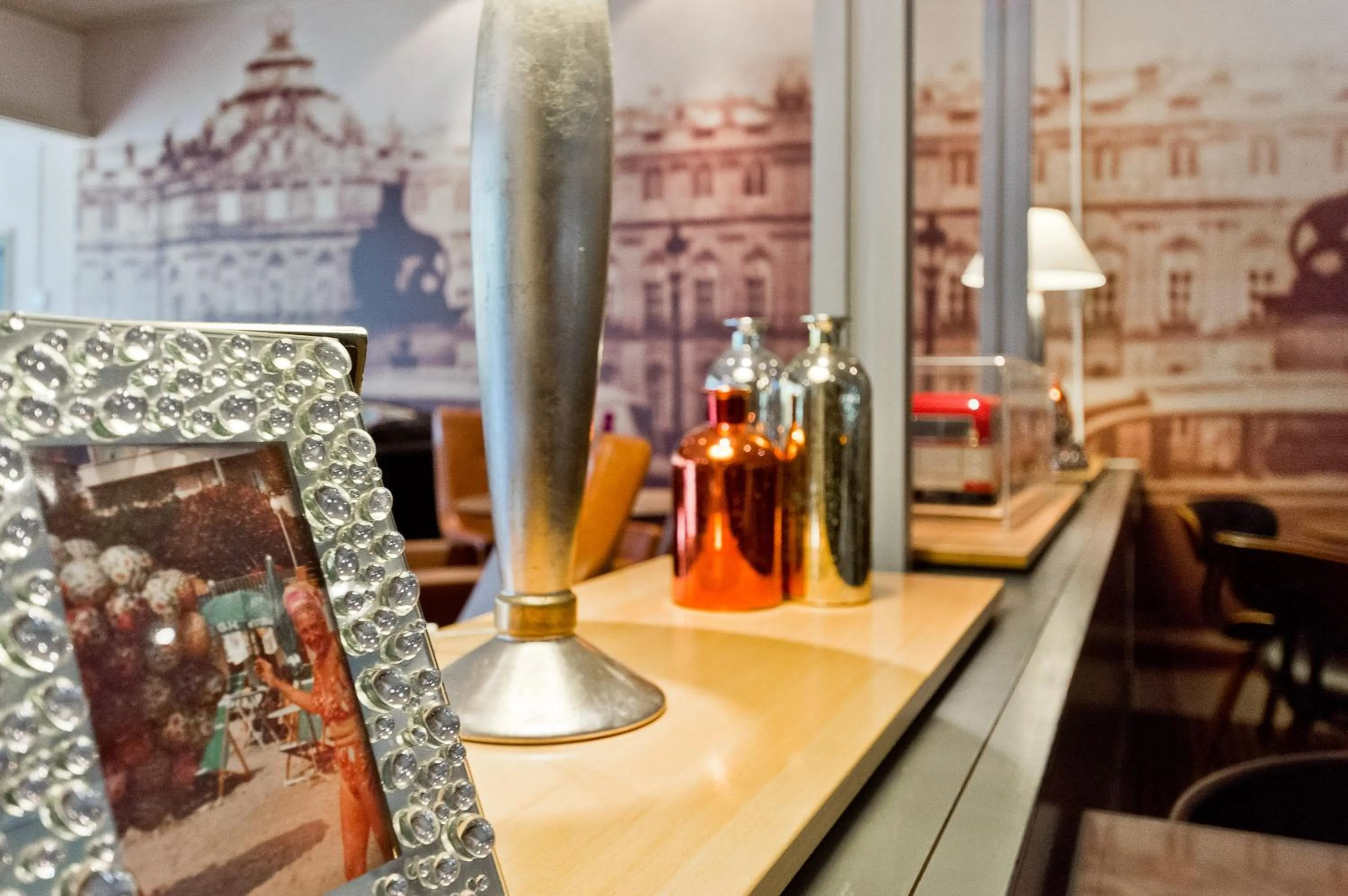 Decorative detail in Arthotel ANA Neotel