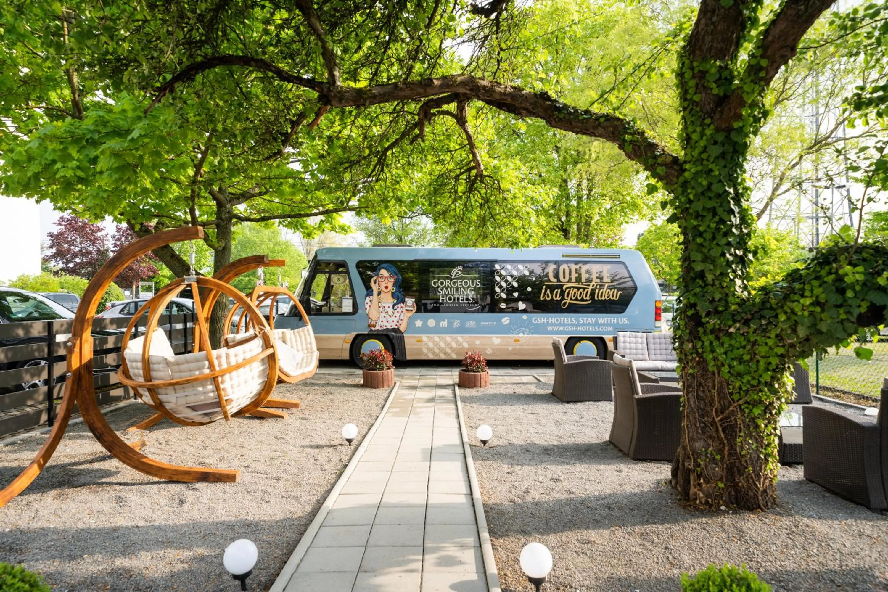 Garden in Arthotel ANA Neotel