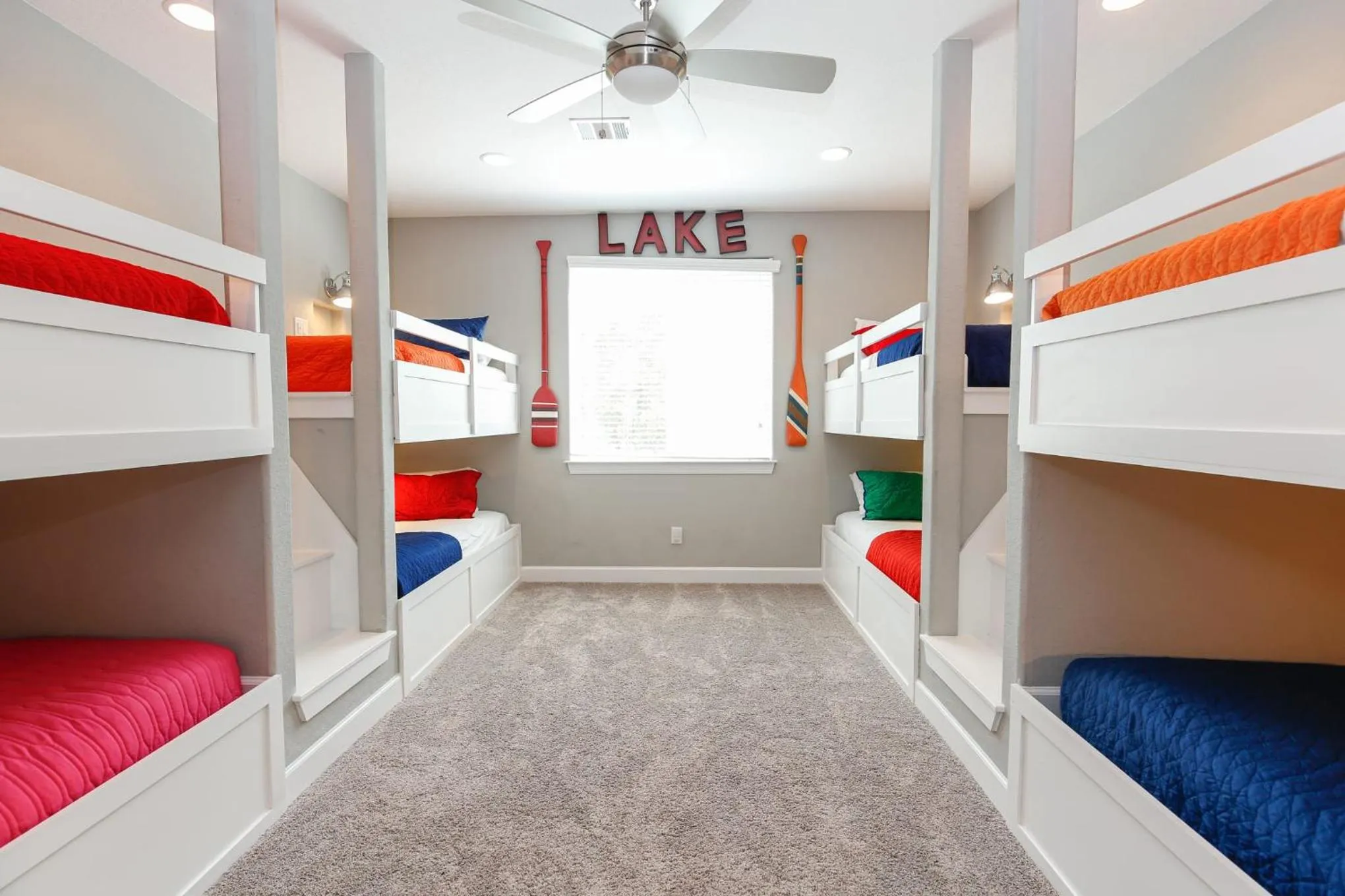 Bed in Luxury Lake LBJ House with Heated Swimming Pool and Spill Over Hot Tub and 2 Boat Slips