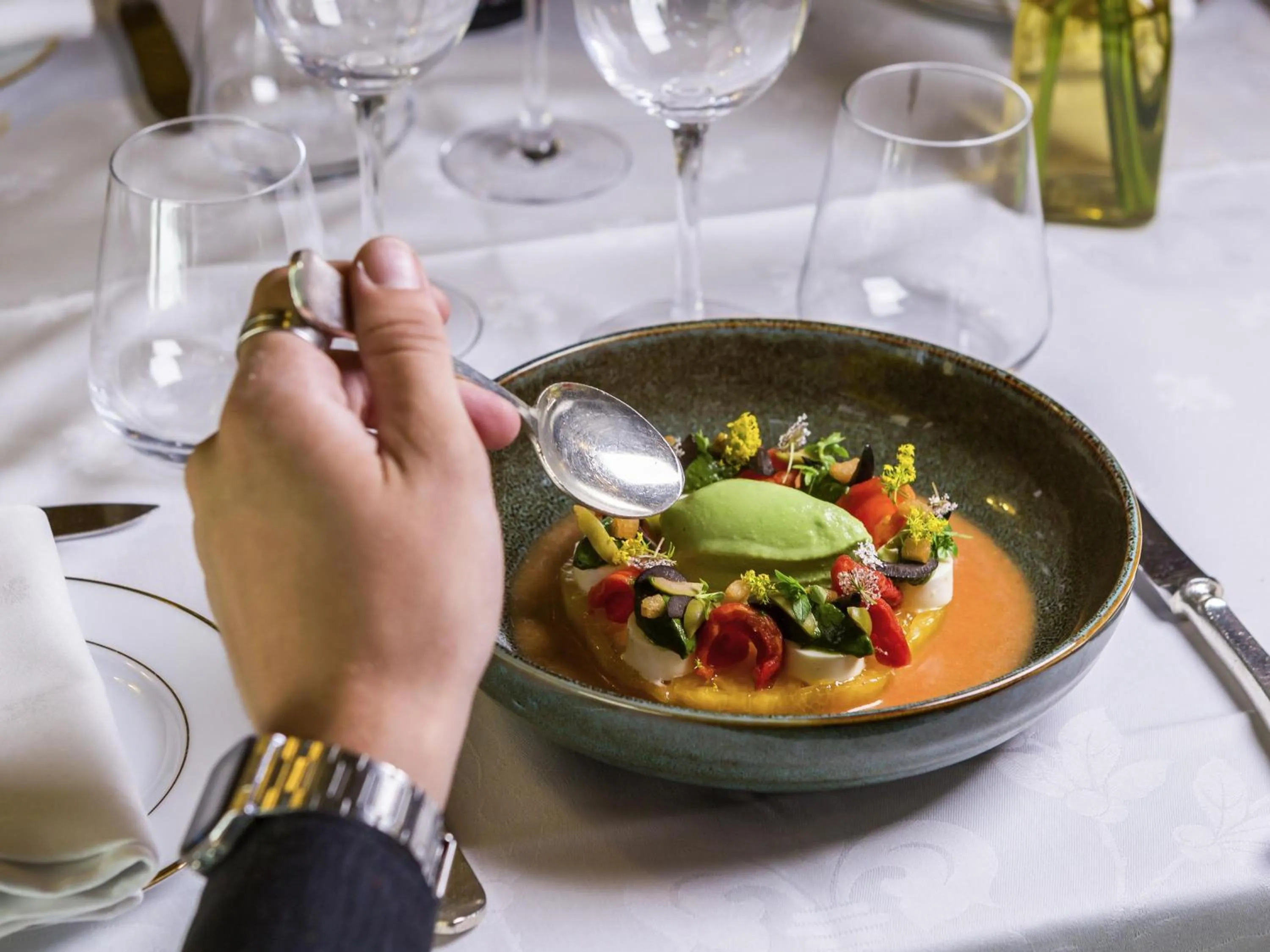 Restaurant/places to eat in Mercure Figeac Viguier du Roy