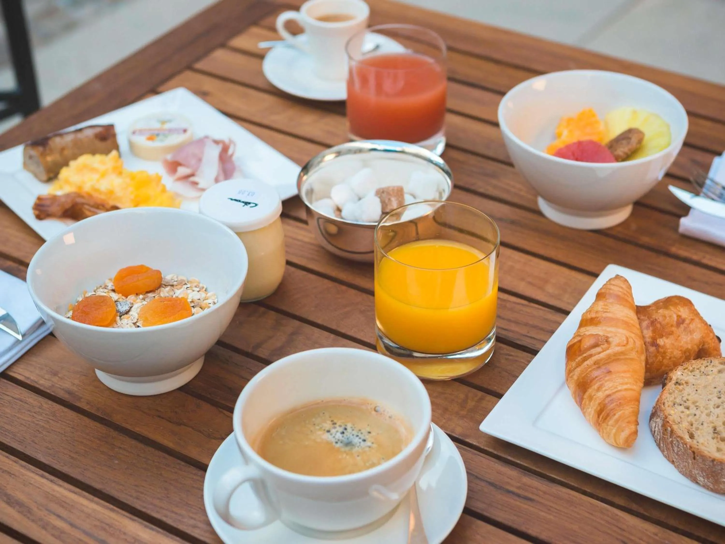 Breakfast in Mercure Figeac Viguier du Roy