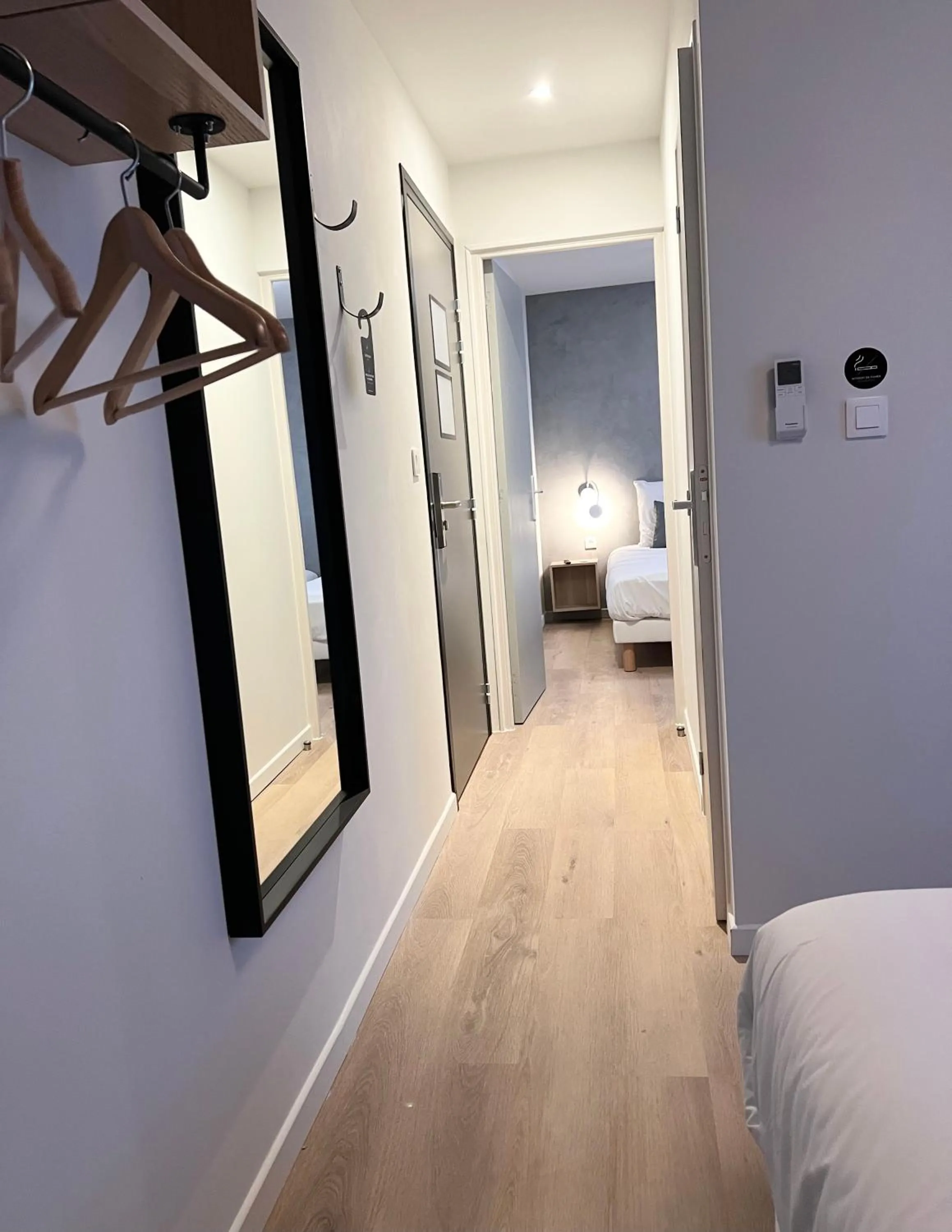 Bedroom, Bed in Hôtel Le Ponson