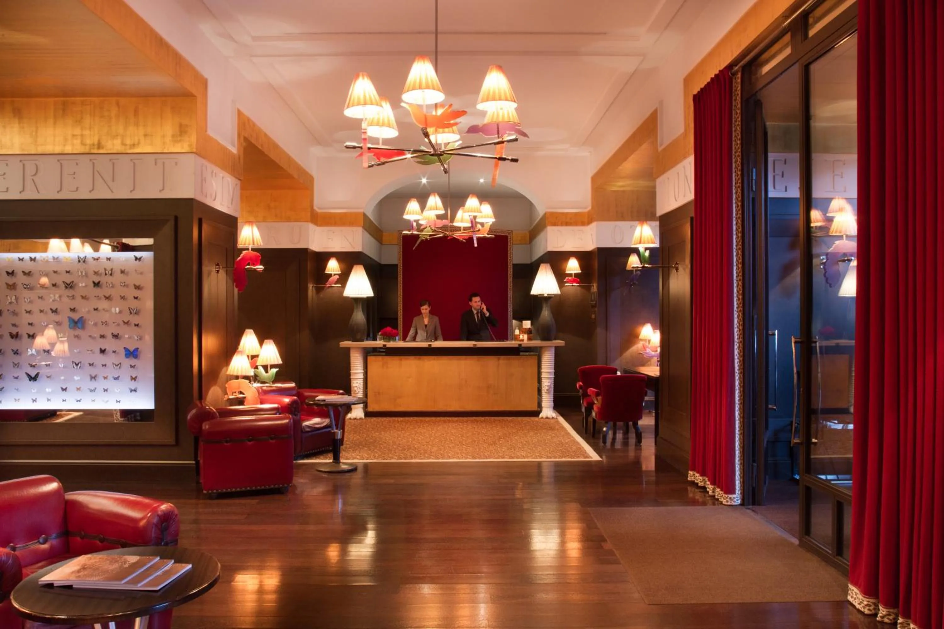 Lobby or reception in La Réserve Genève Hotel & Spa