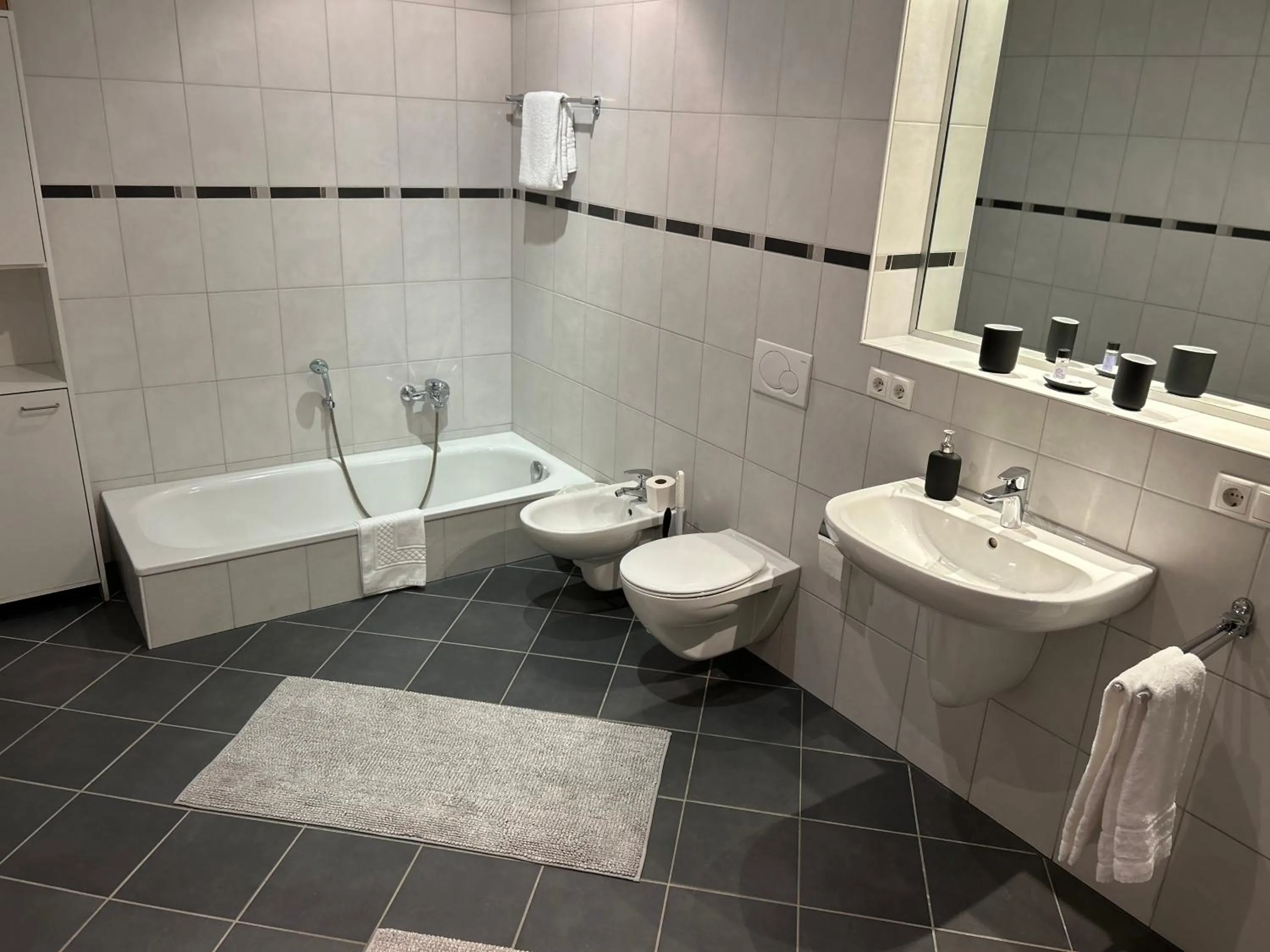 Shower in Hotel Rosenhof GmbH