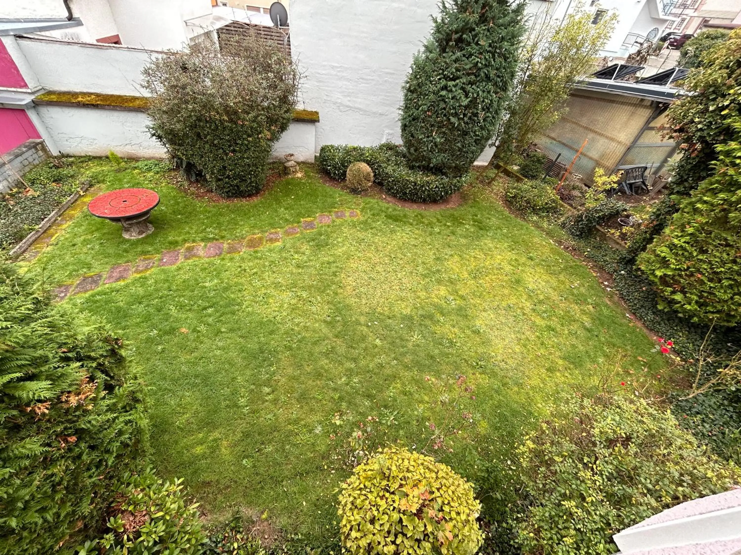 Garden view in Hotel Rosenhof GmbH