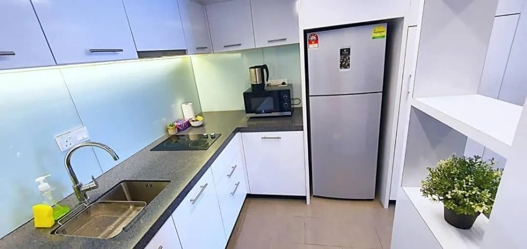 Kitchen or kitchenette in EST Bangsar KL Sentral by Greater Stay