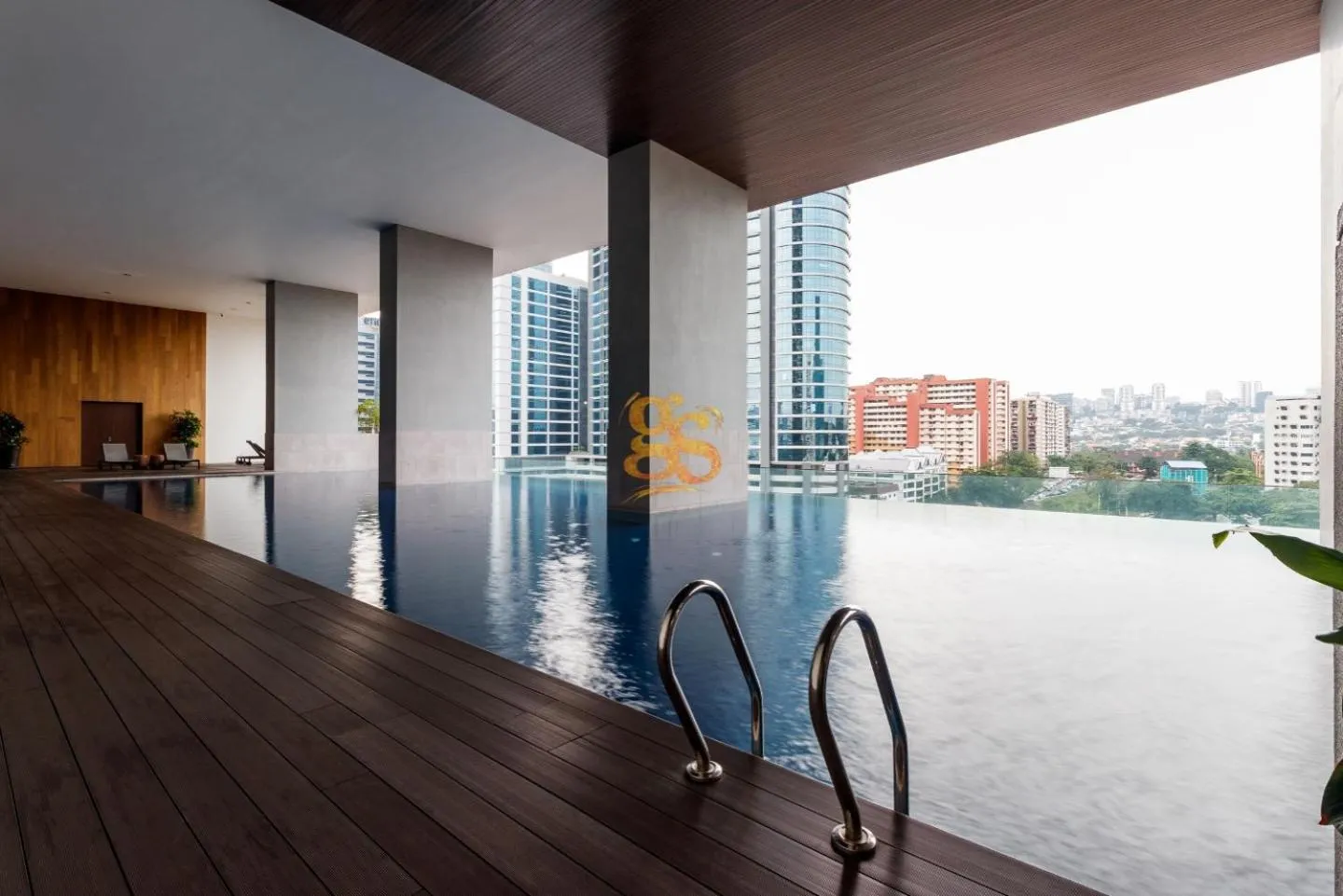Swimming pool in EST Bangsar KL Sentral by Greater Stay