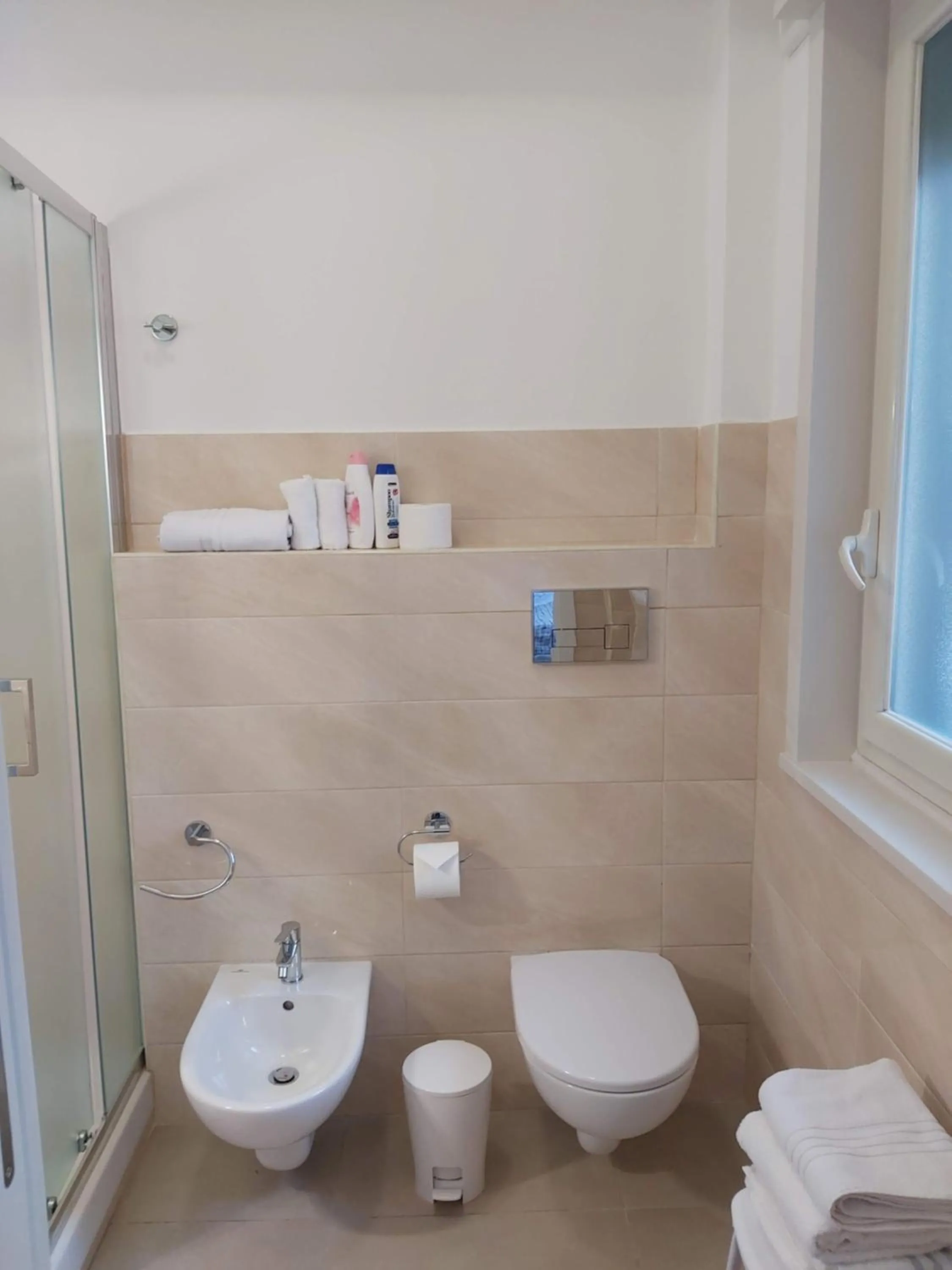 Shower in B&B Carpe Diem