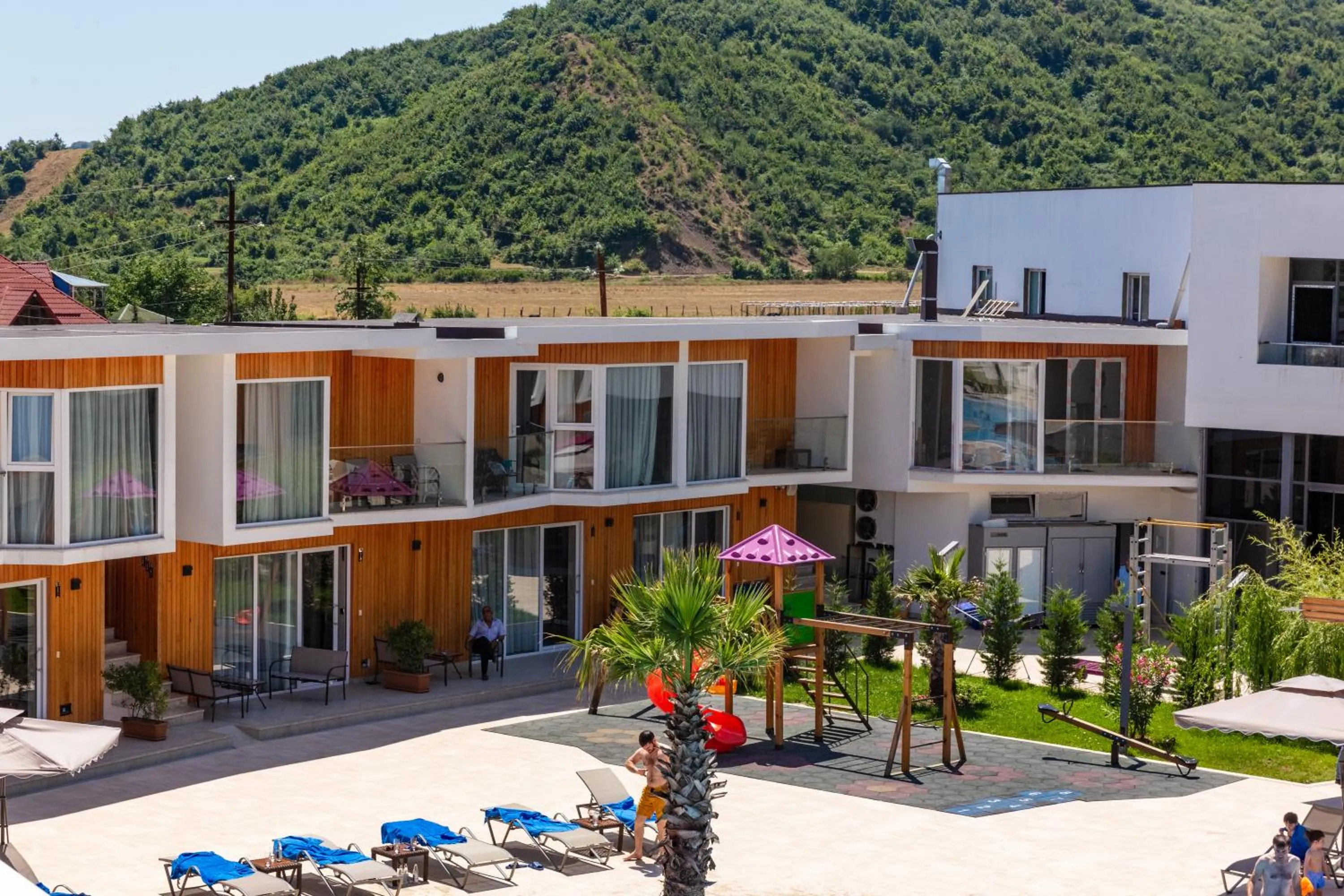 Property building in Riva Hill Resort Lankaran