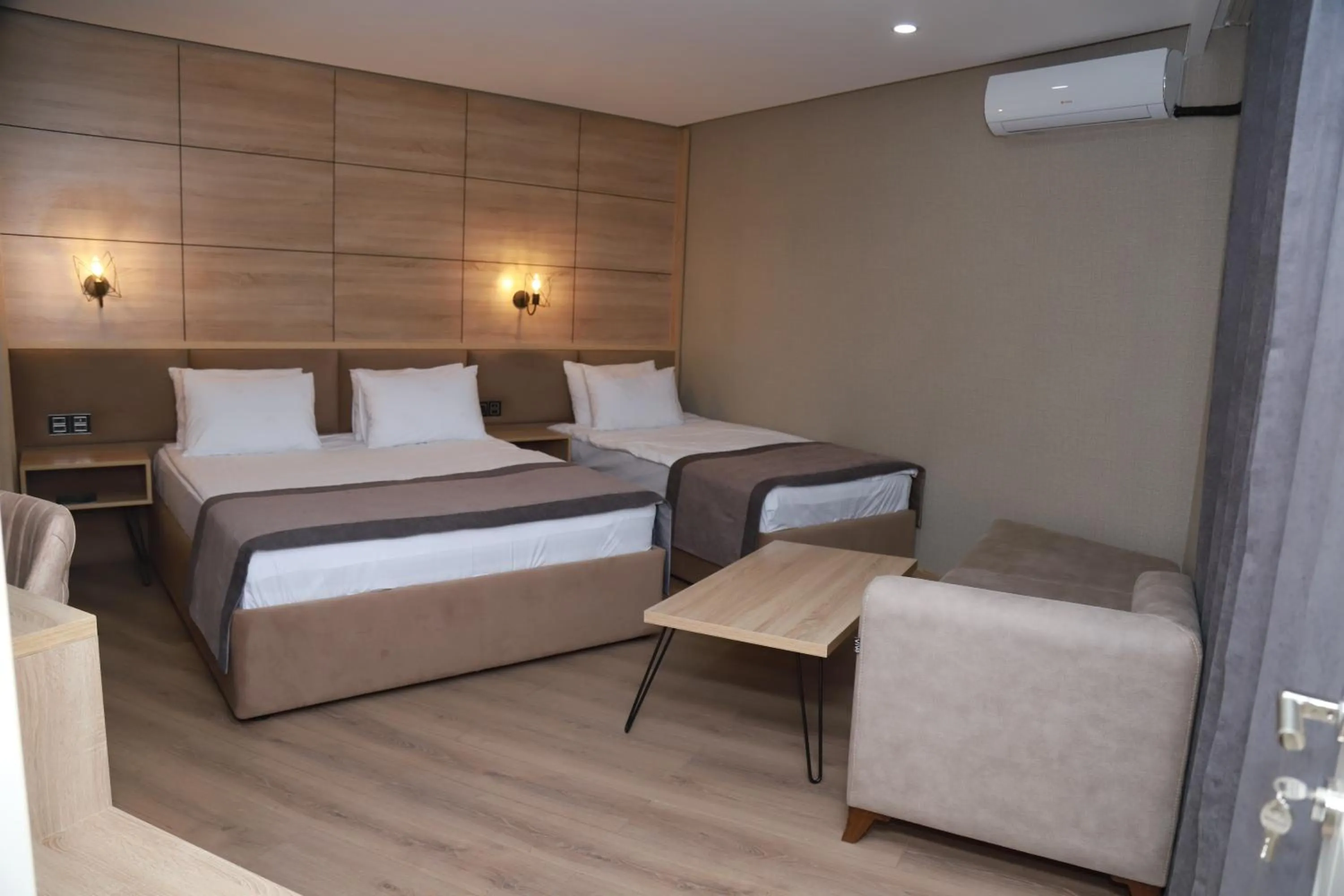 Bed in Riva Hill Resort Lankaran