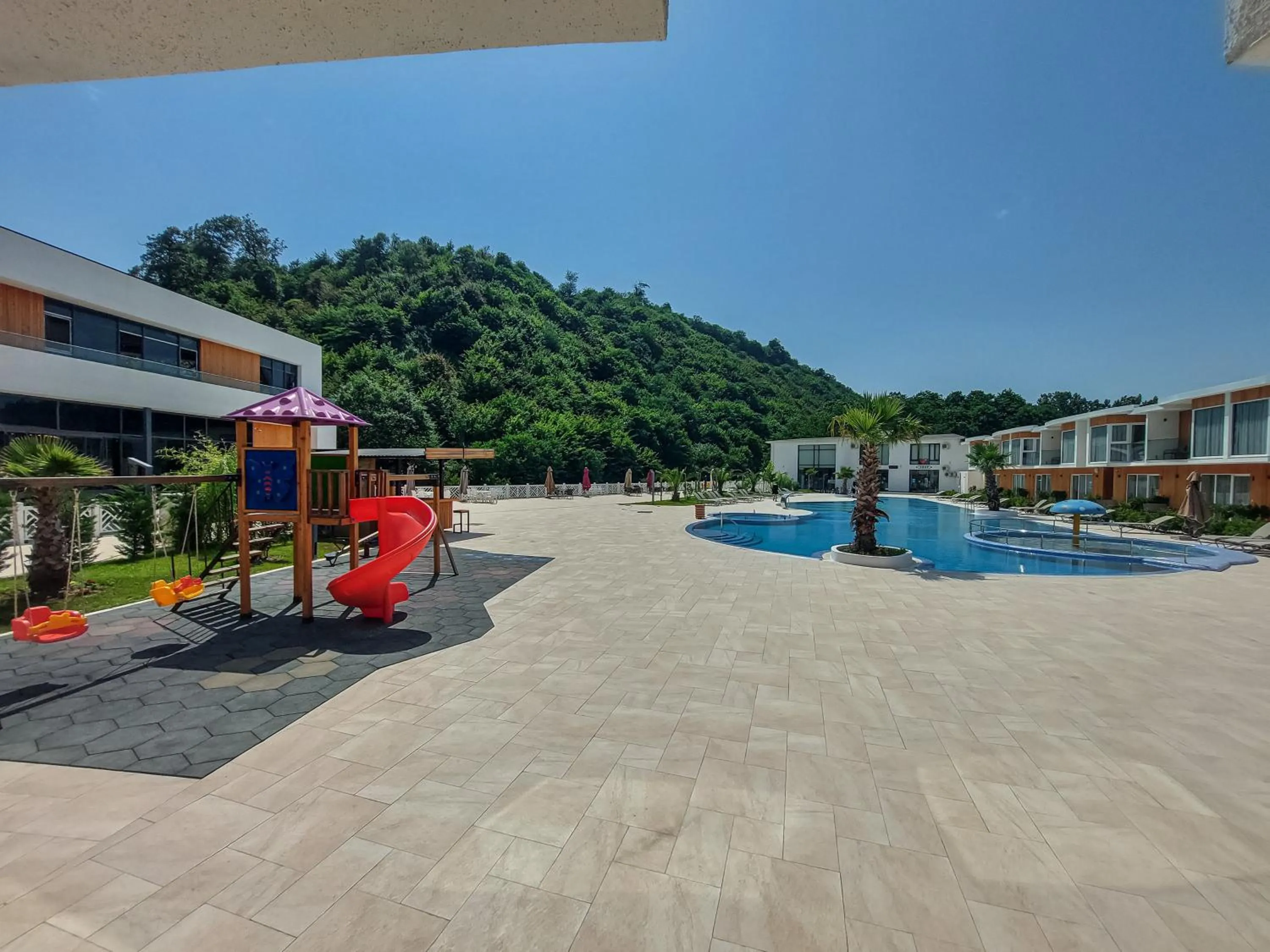 Property building in Riva Hill Resort Lankaran