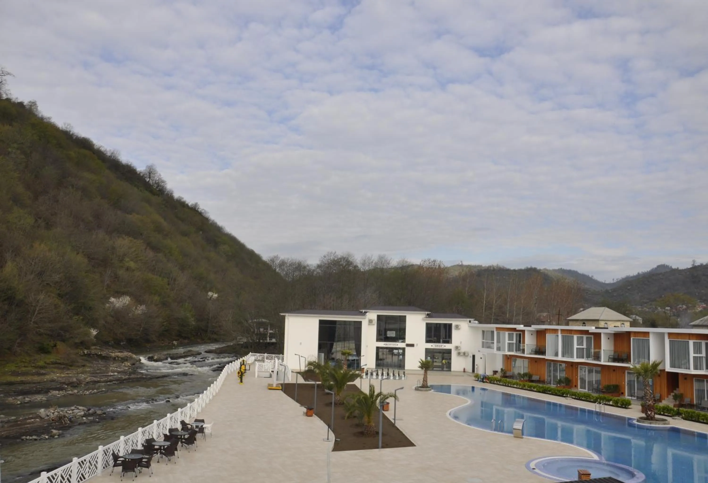 Property building in Riva Hill Resort Lankaran