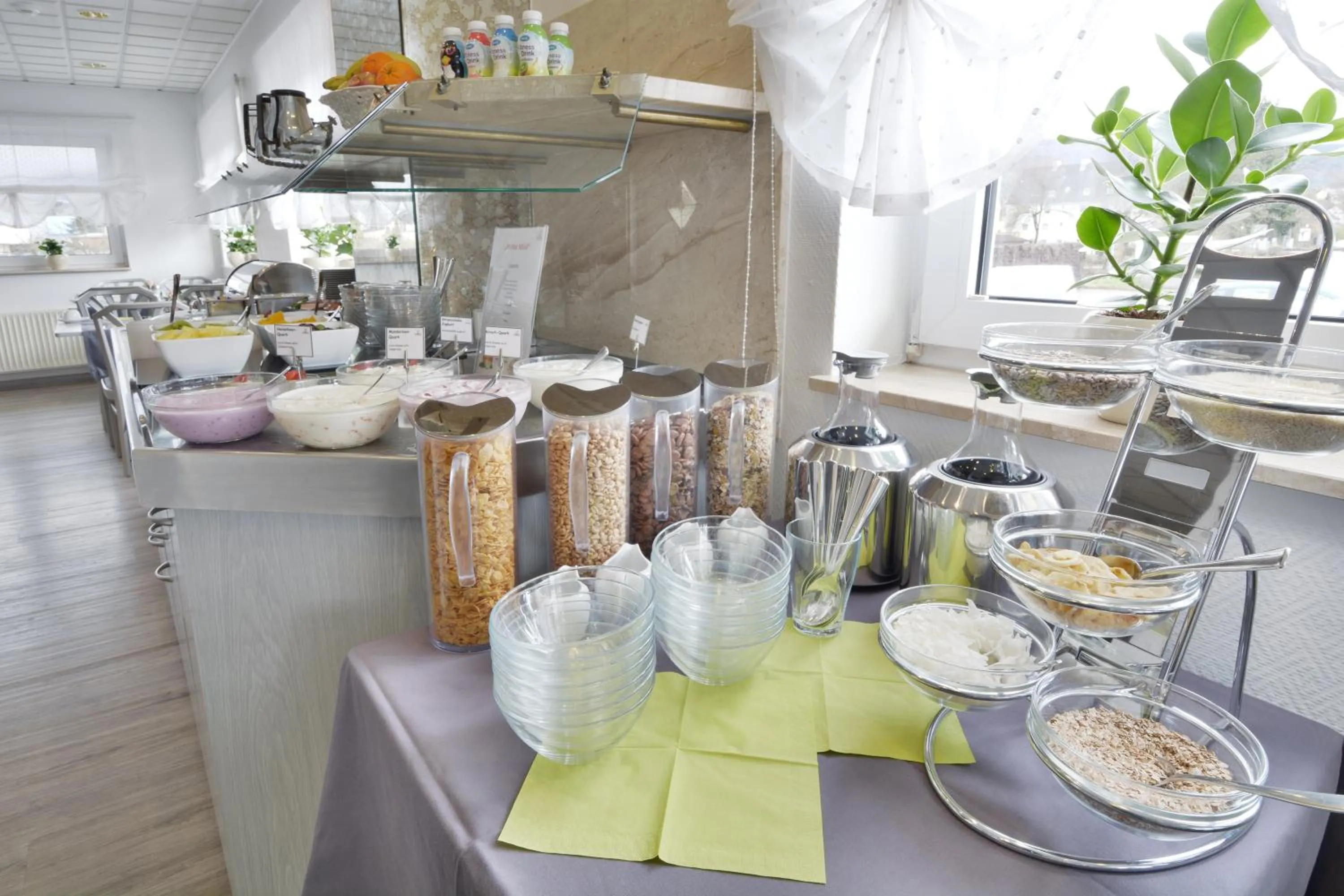 Buffet breakfast in Hotel Engelhorn