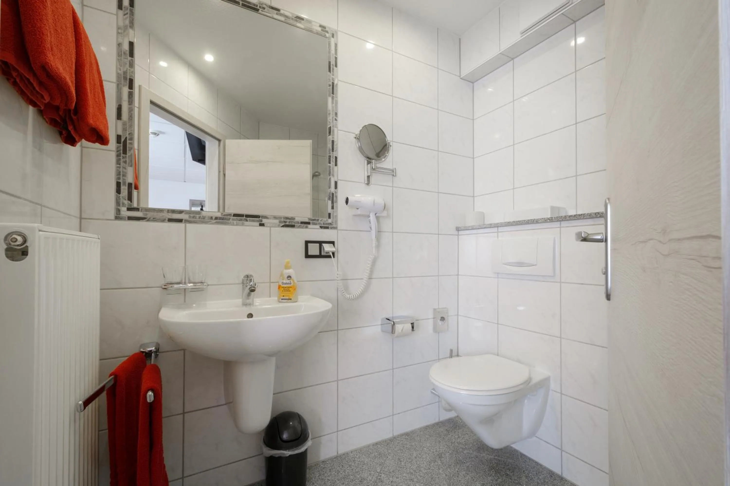 Bathroom in Hotel Engelhorn