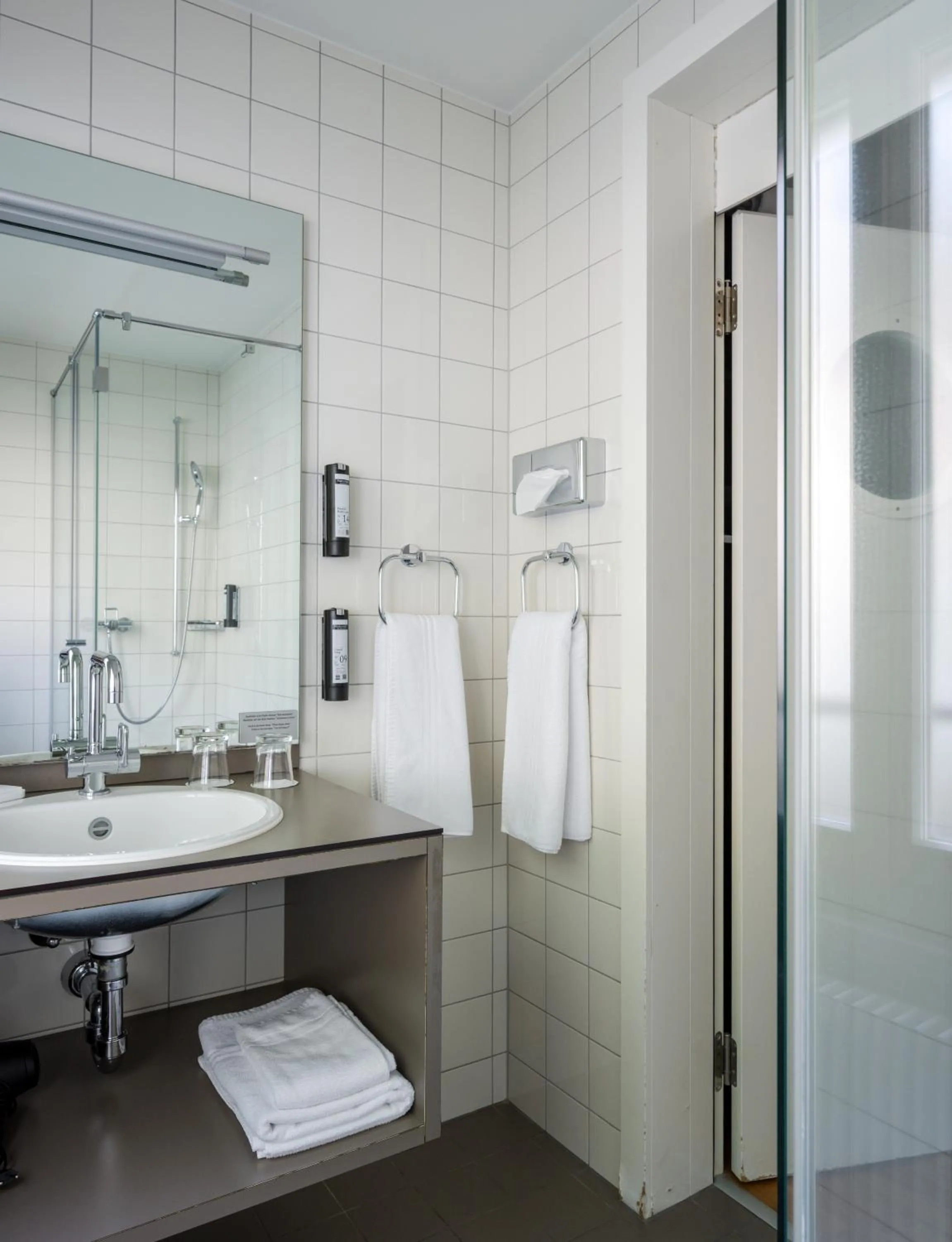 Bathroom in Boutique Hotel KARL