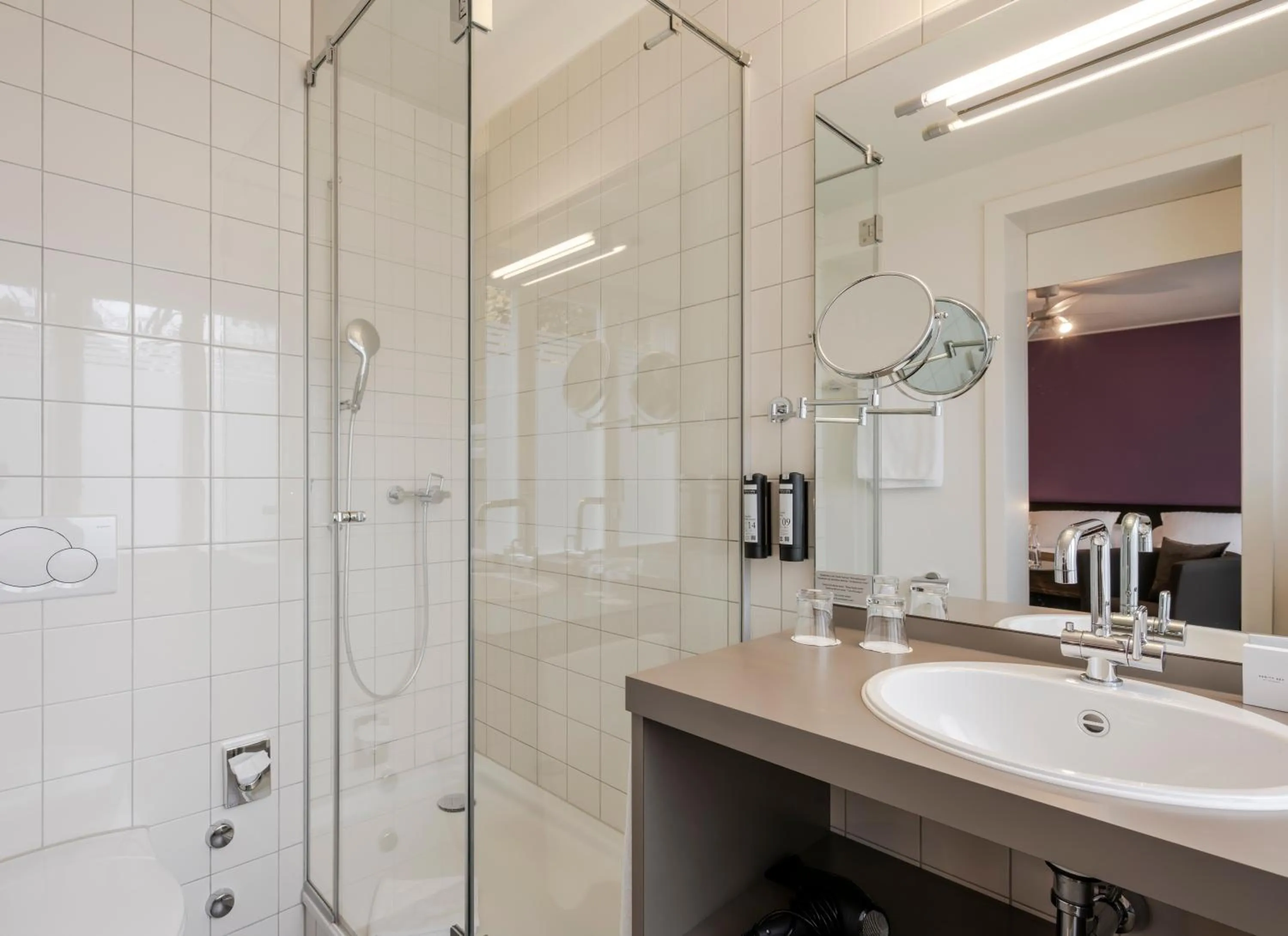 Bathroom in Boutique Hotel KARL