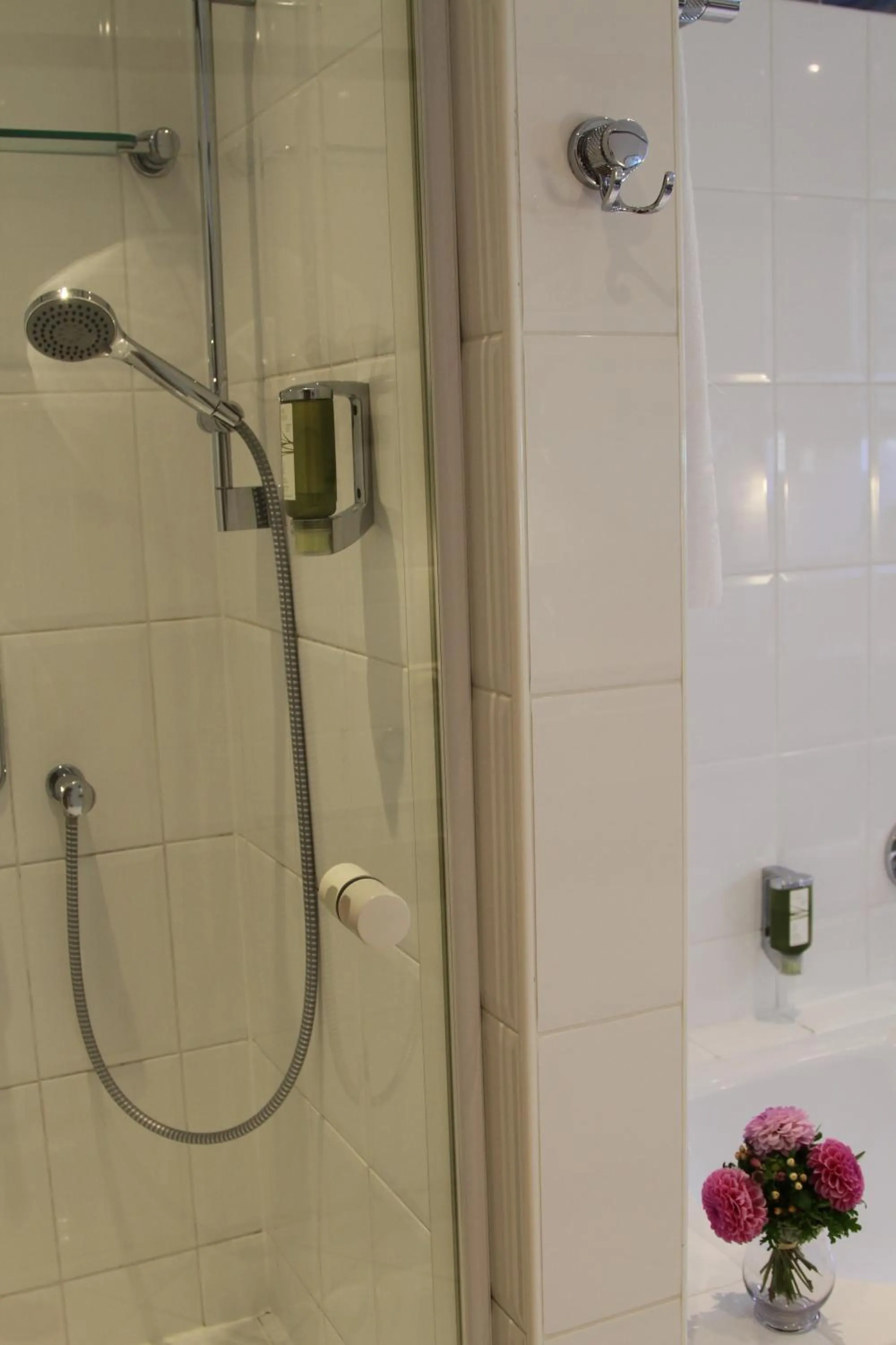 Shower in Hotel Sollner Hof