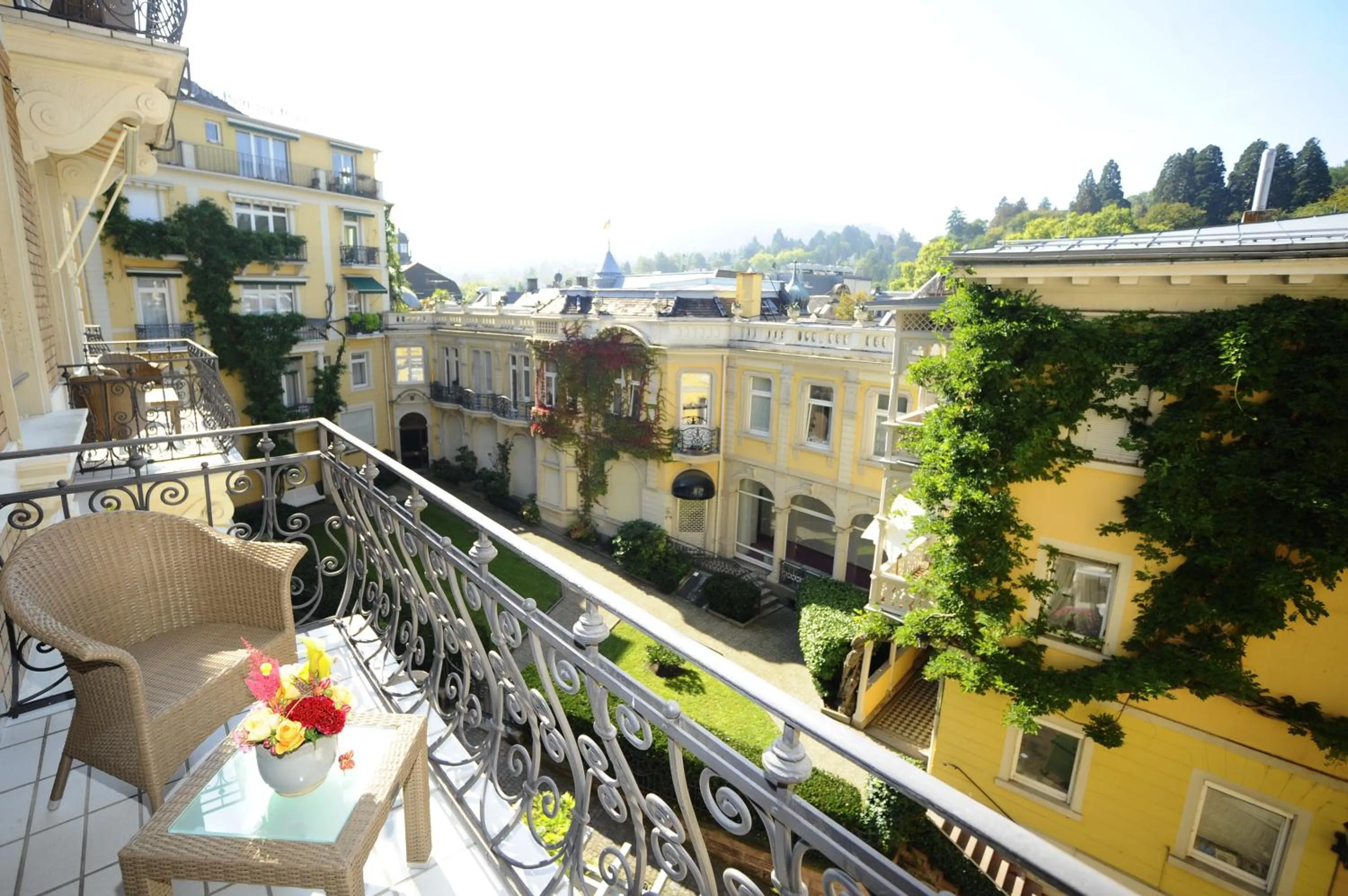 View (from property/room) in HELIOPARK Bad Hotel Zum Hirsch