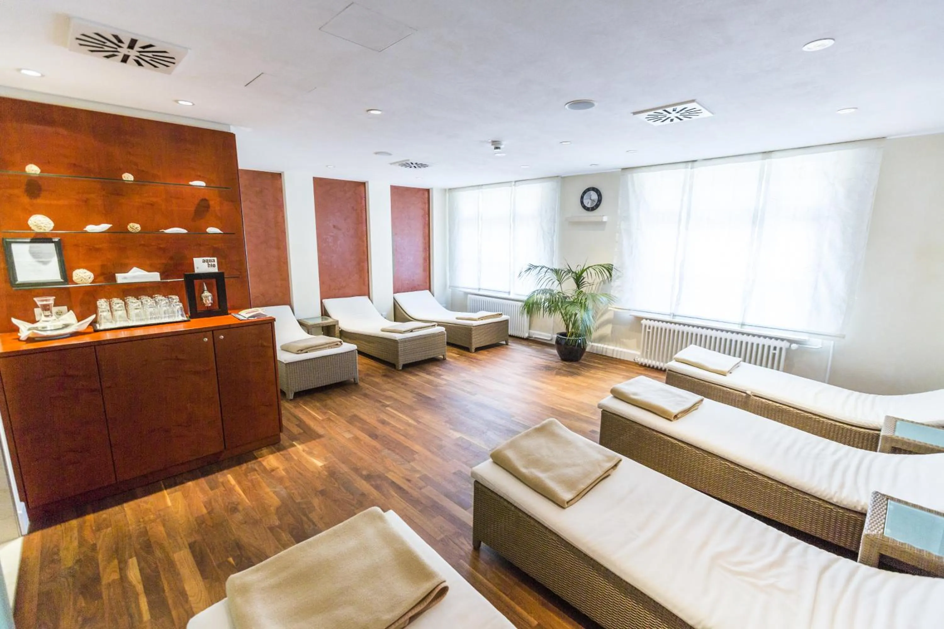 Spa and wellness centre/facilities in HELIOPARK Bad Hotel Zum Hirsch