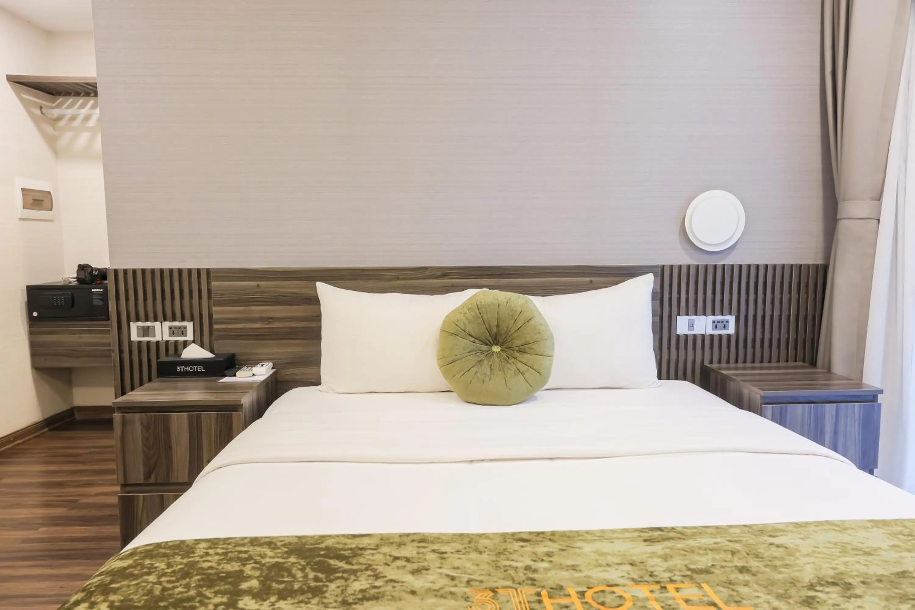 Bed in 3T Hotel Hanoi