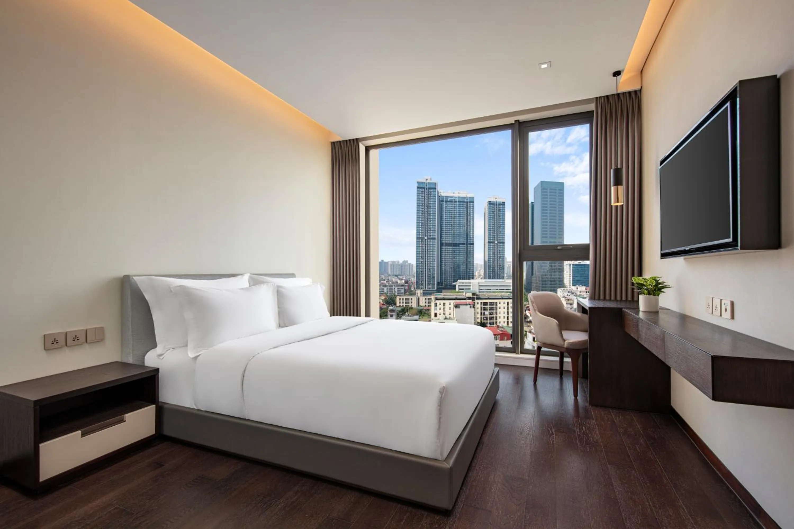 Bedroom, Bed in The Five Residences Hanoi