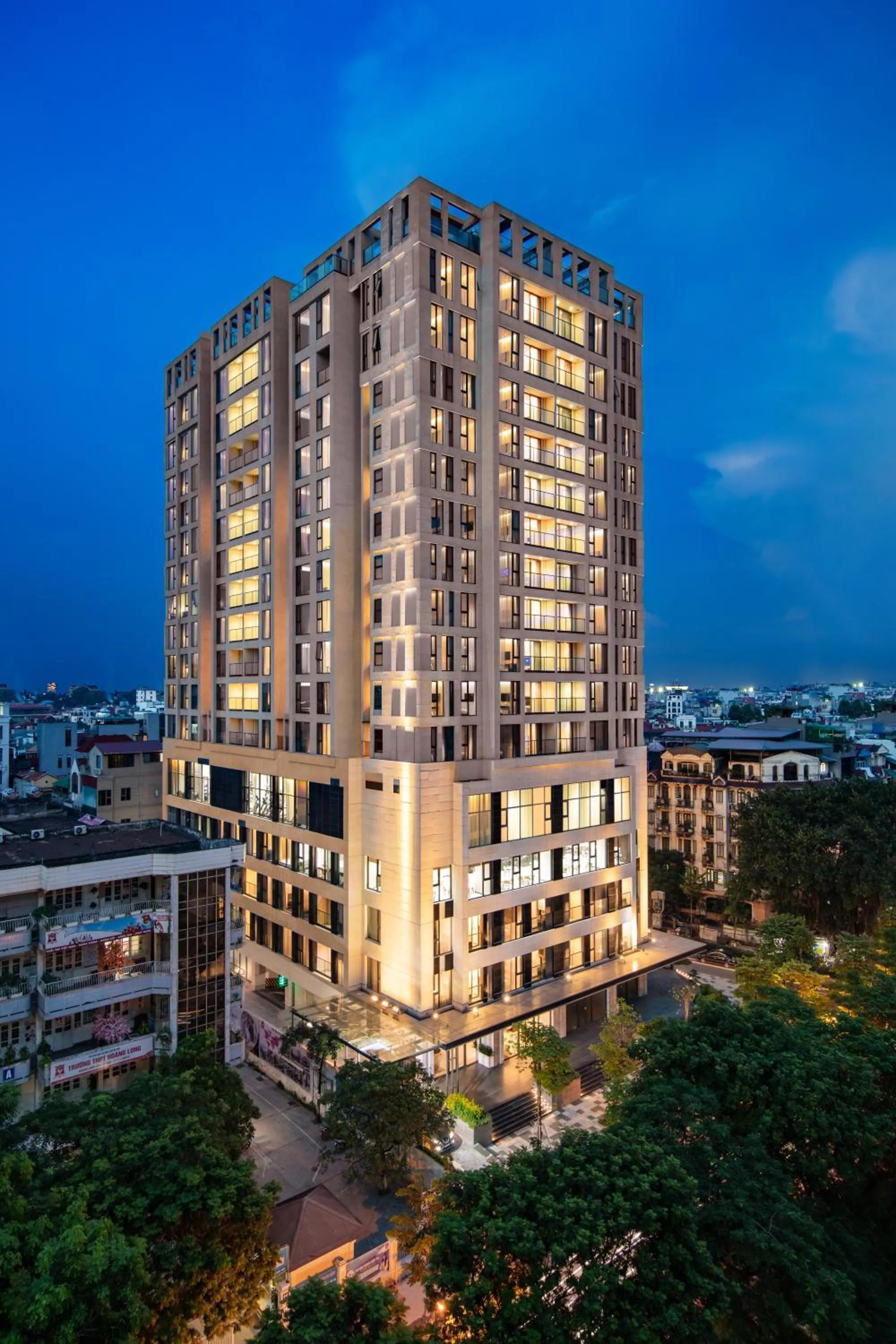 Property building in The Five Residences Hanoi