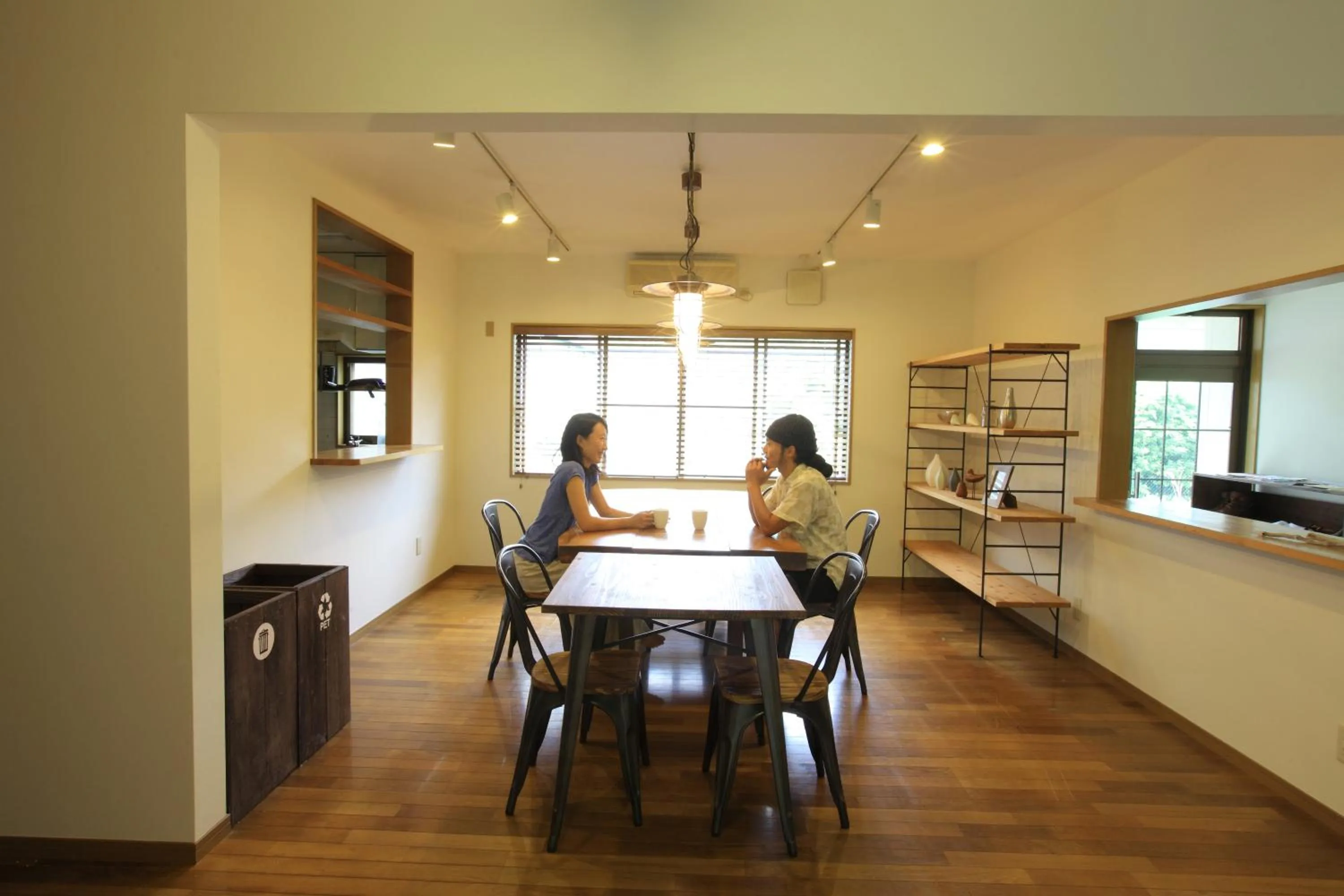 Dining area in Yakushima Minsyuku Suginoko