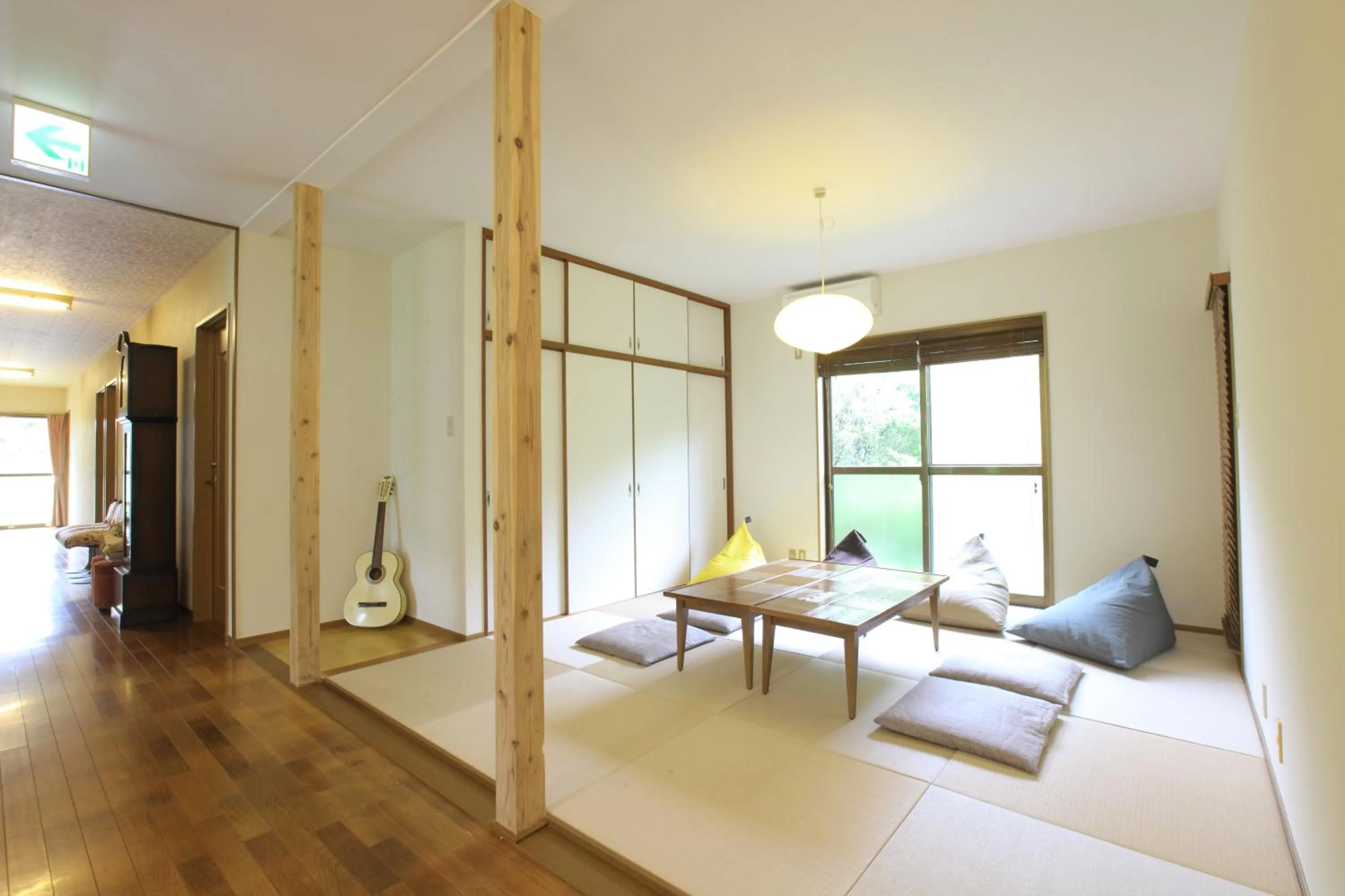 Dining area in Yakushima Minsyuku Suginoko