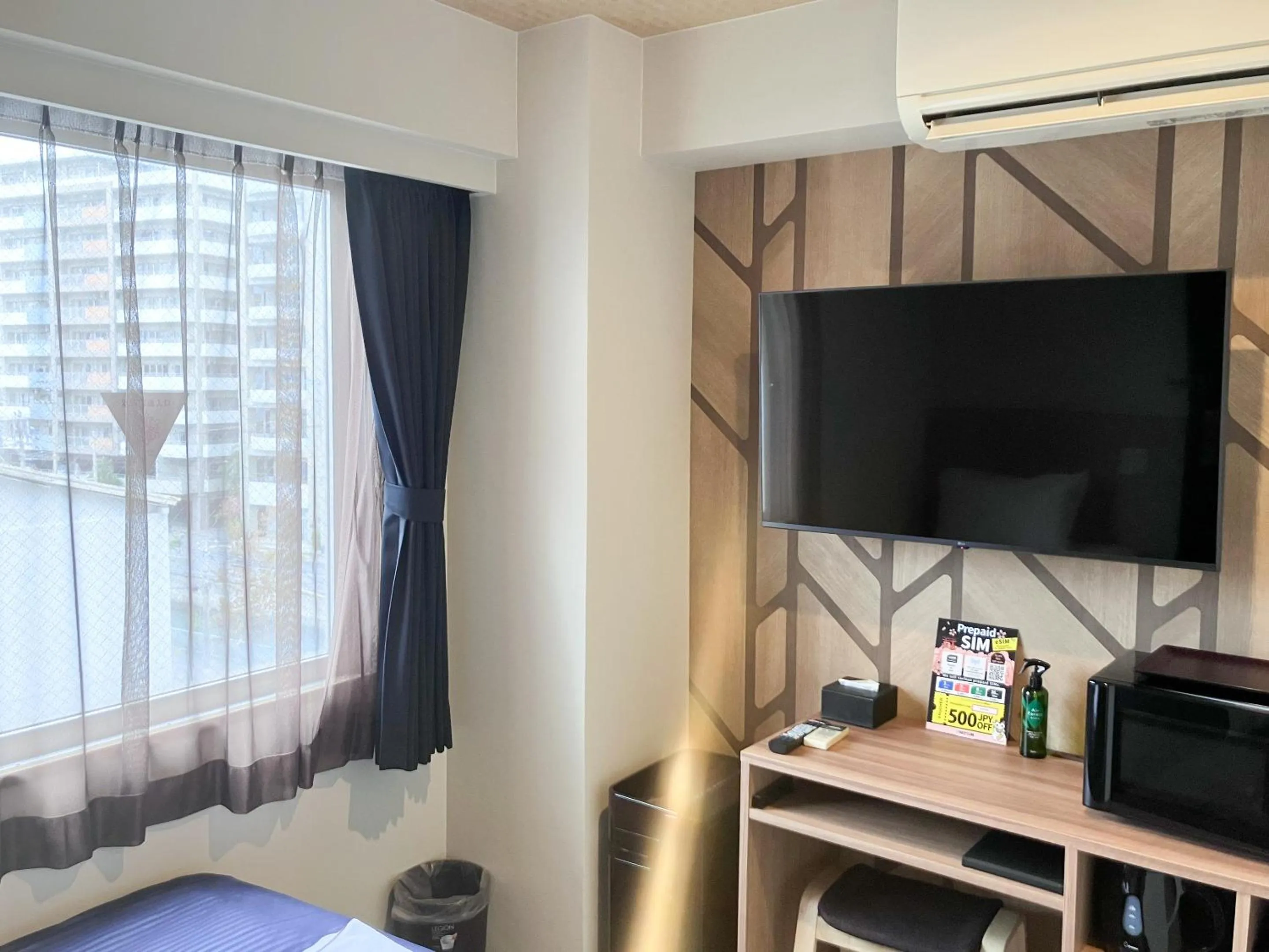 Photo of the whole room in HOTEL LiVEMAX BUDGET Naha Matsuyama