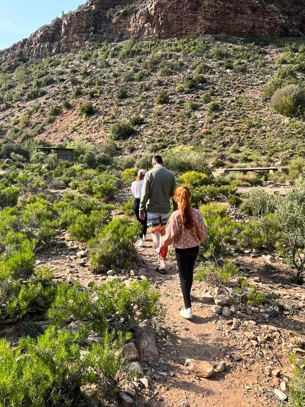 Hiking in Bushman Valley