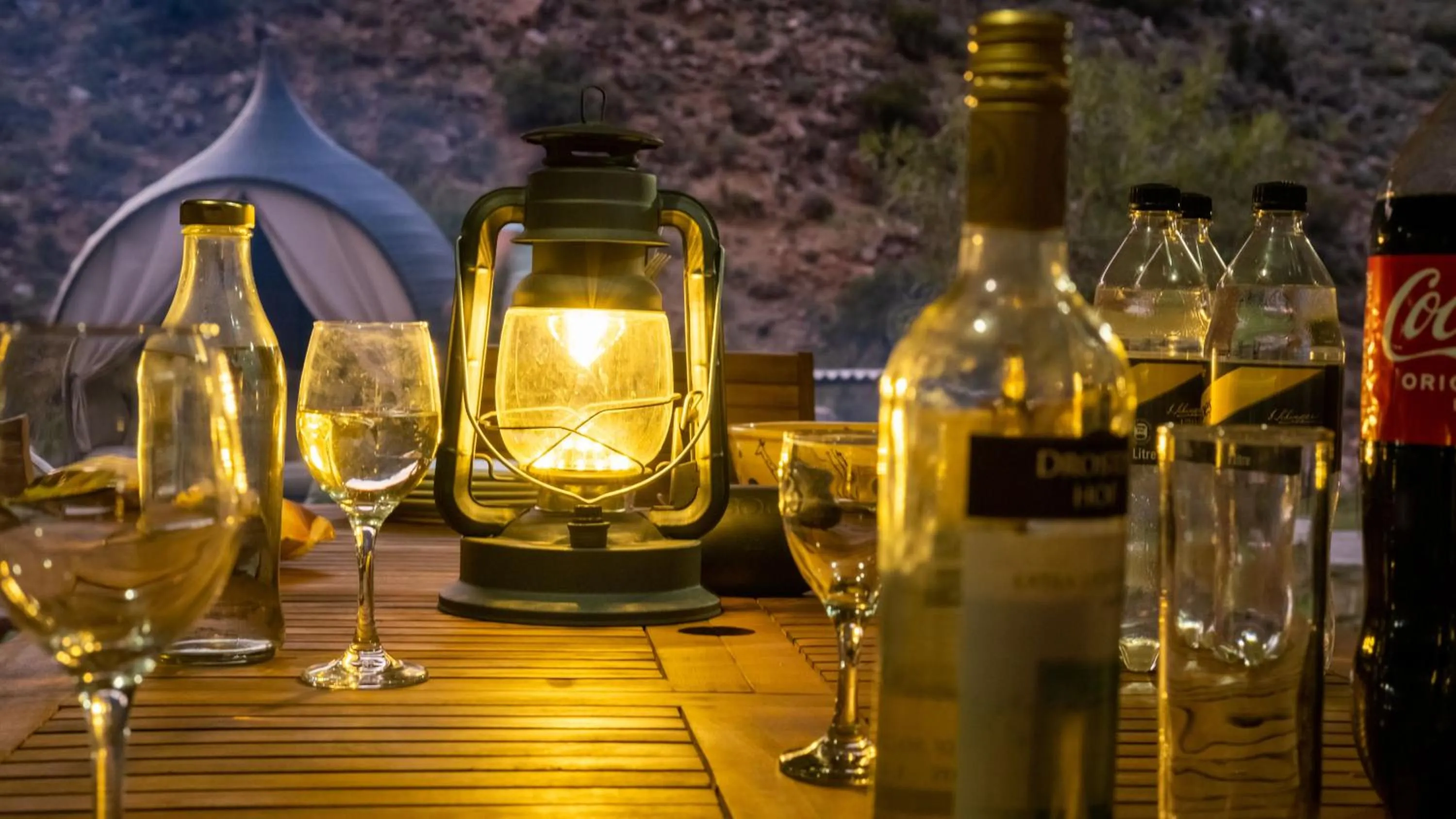 Food and drinks in Bushman Valley