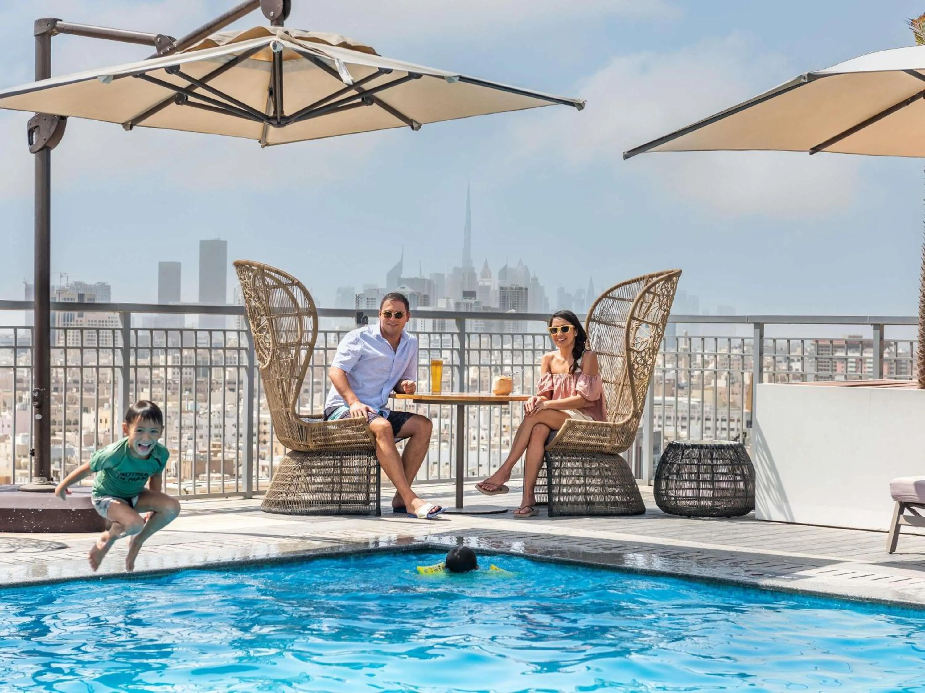 Property building in Novotel Dubai Gold District