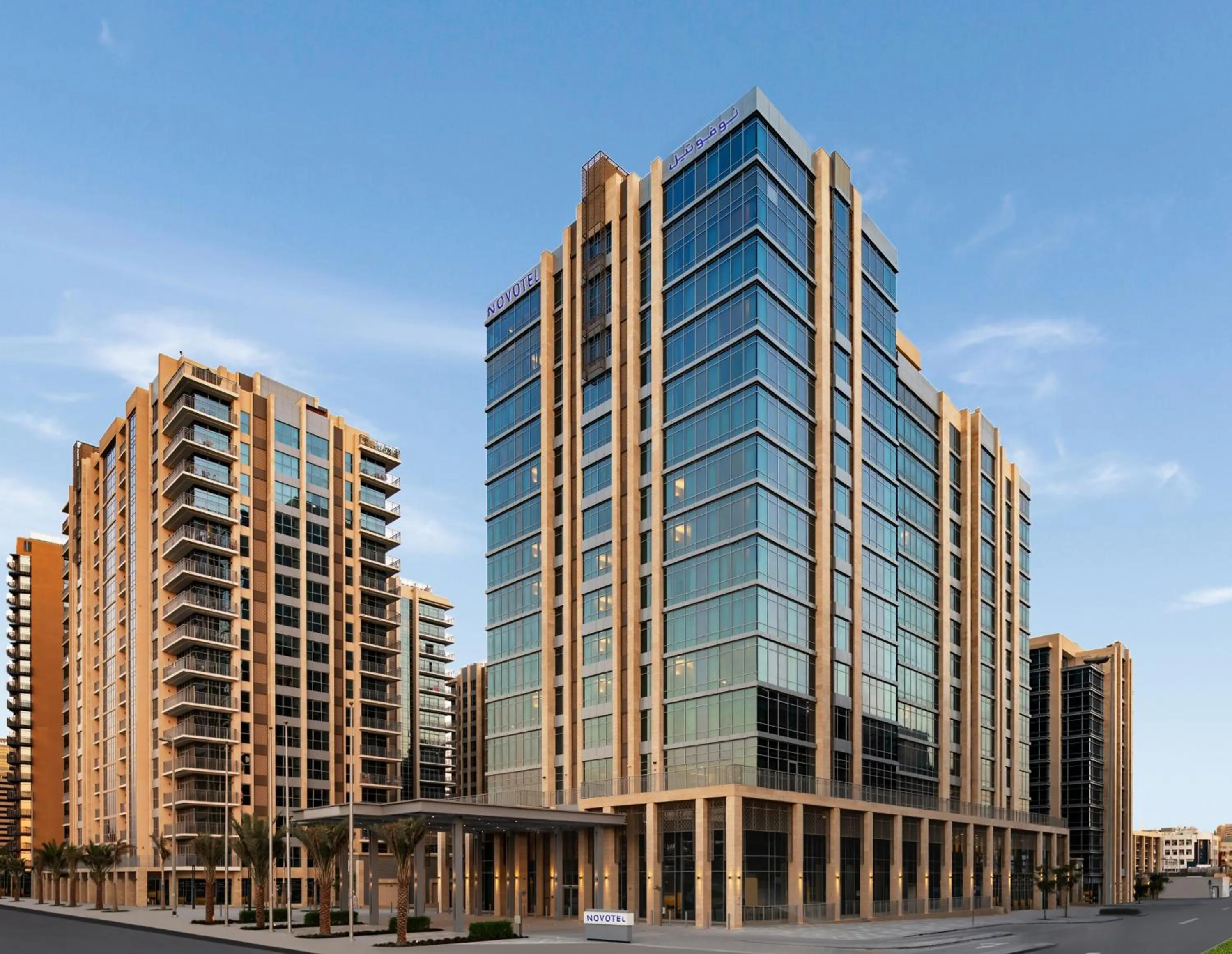 Property building in Novotel Dubai Gold District