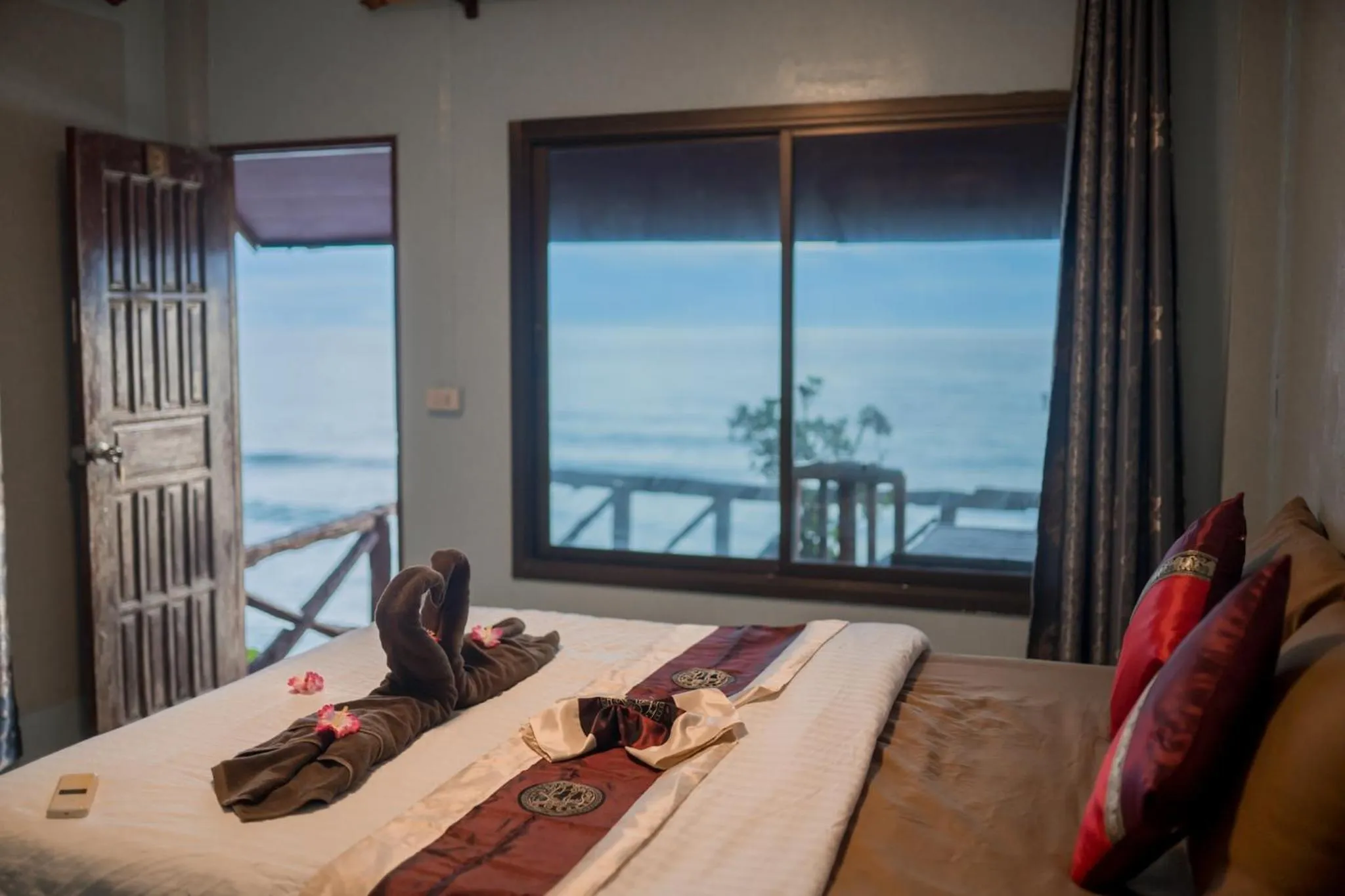 Bed in Rock sand Resort