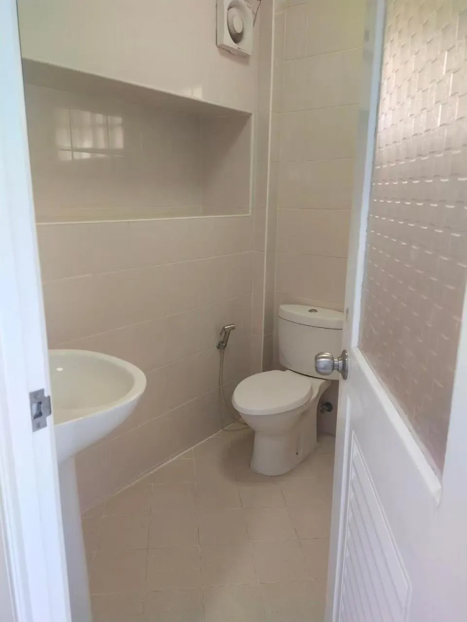 Bathroom in Rock sand Resort