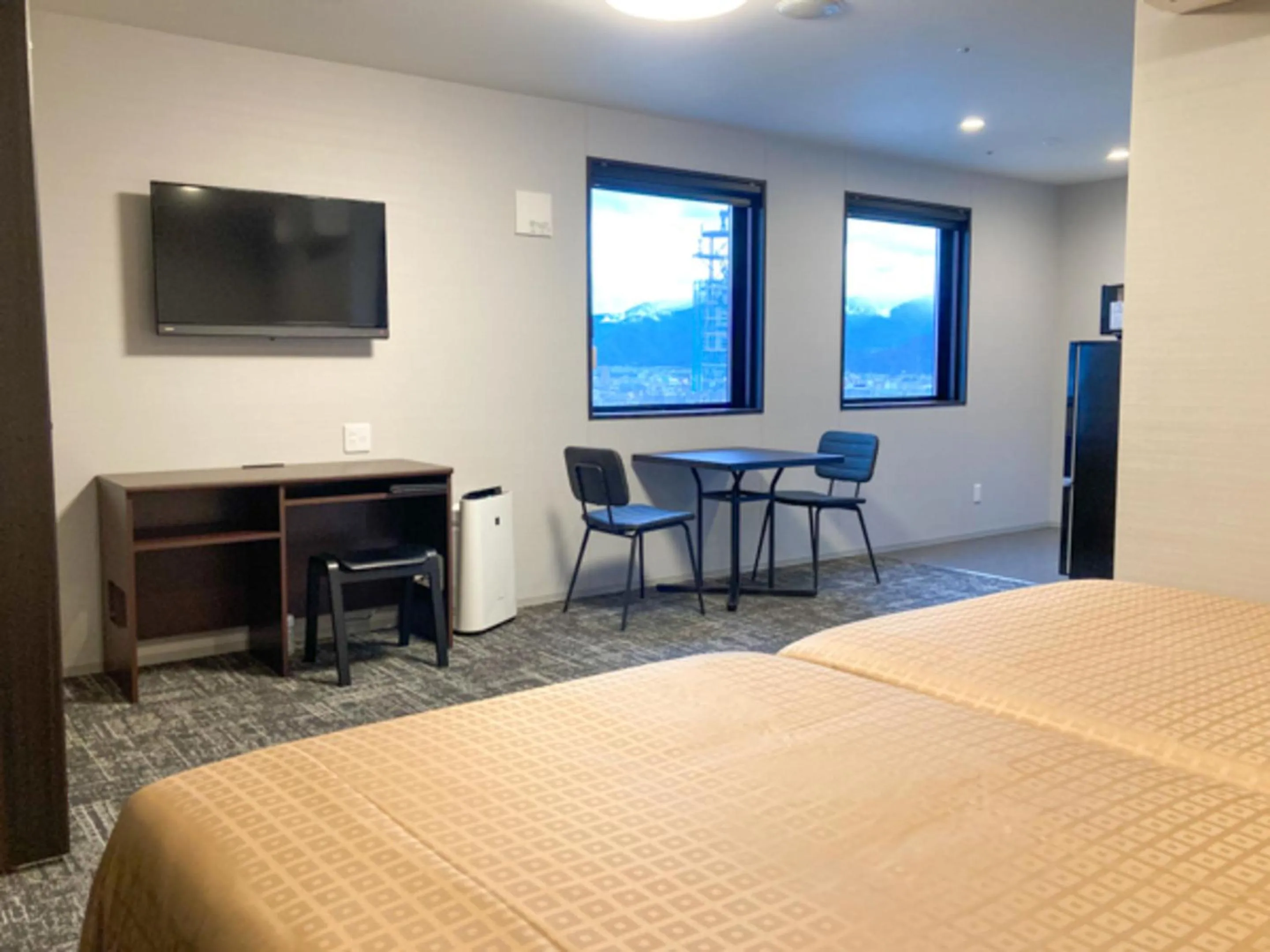 Bed in Hotel Livemax Premium Nagano Ekimae