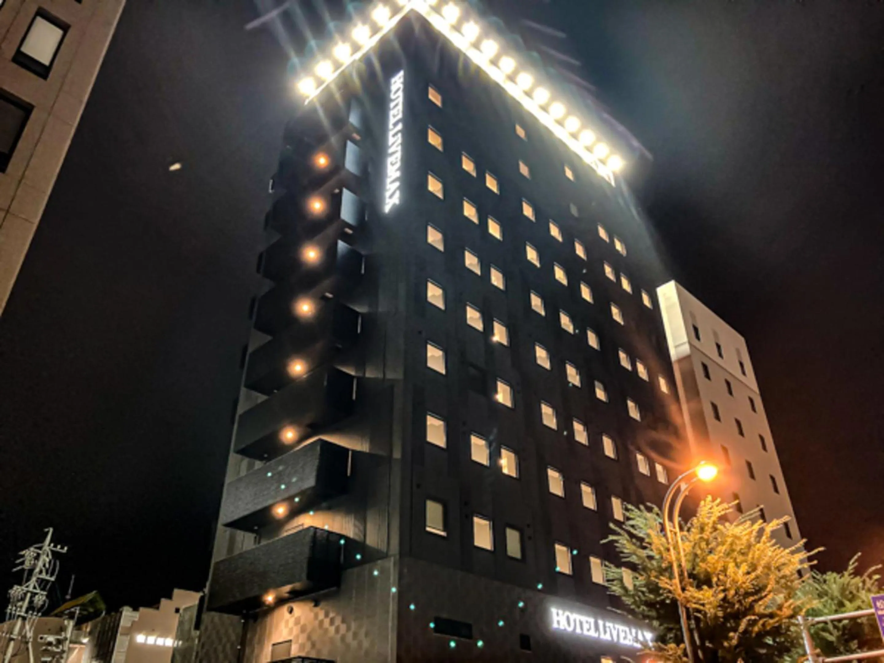 Property building in Hotel Livemax Premium Nagano Ekimae